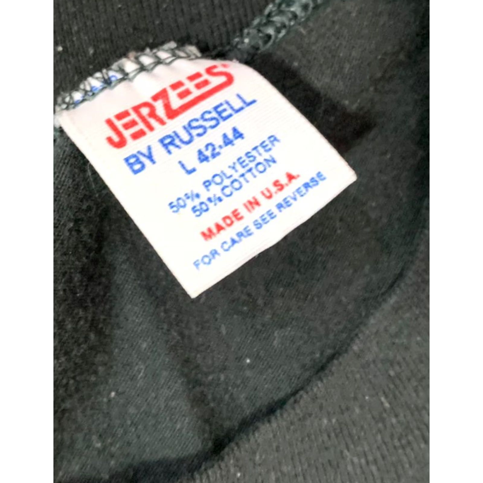 Jerzees VINTAGE 80s The Great Halleys Comet Watch 1986 T Shirt Black Single Stitch Medium Mens Size US M / EU 48-50 / 2 - 5 Thumbnail