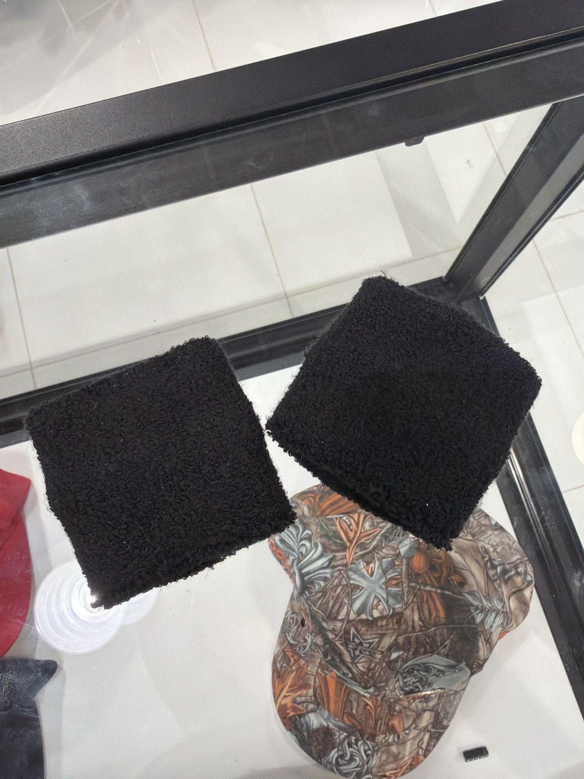 Chrome Hearts Chrome Hearts Cross Black Sweatbands Size ONE SIZE - 2 Thumbnail