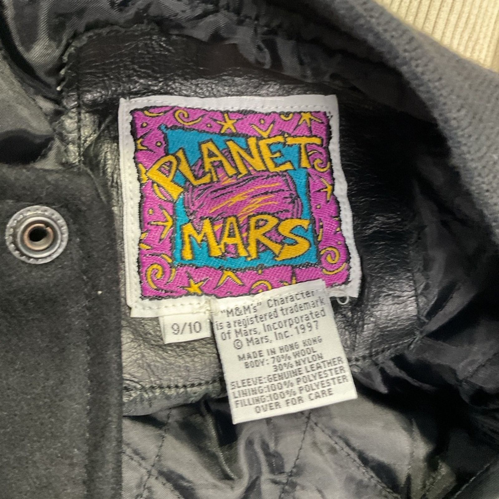 Vintage M&M Varsity Kids Jacket Size US S / EU 44-46 / 1 - 3 Thumbnail