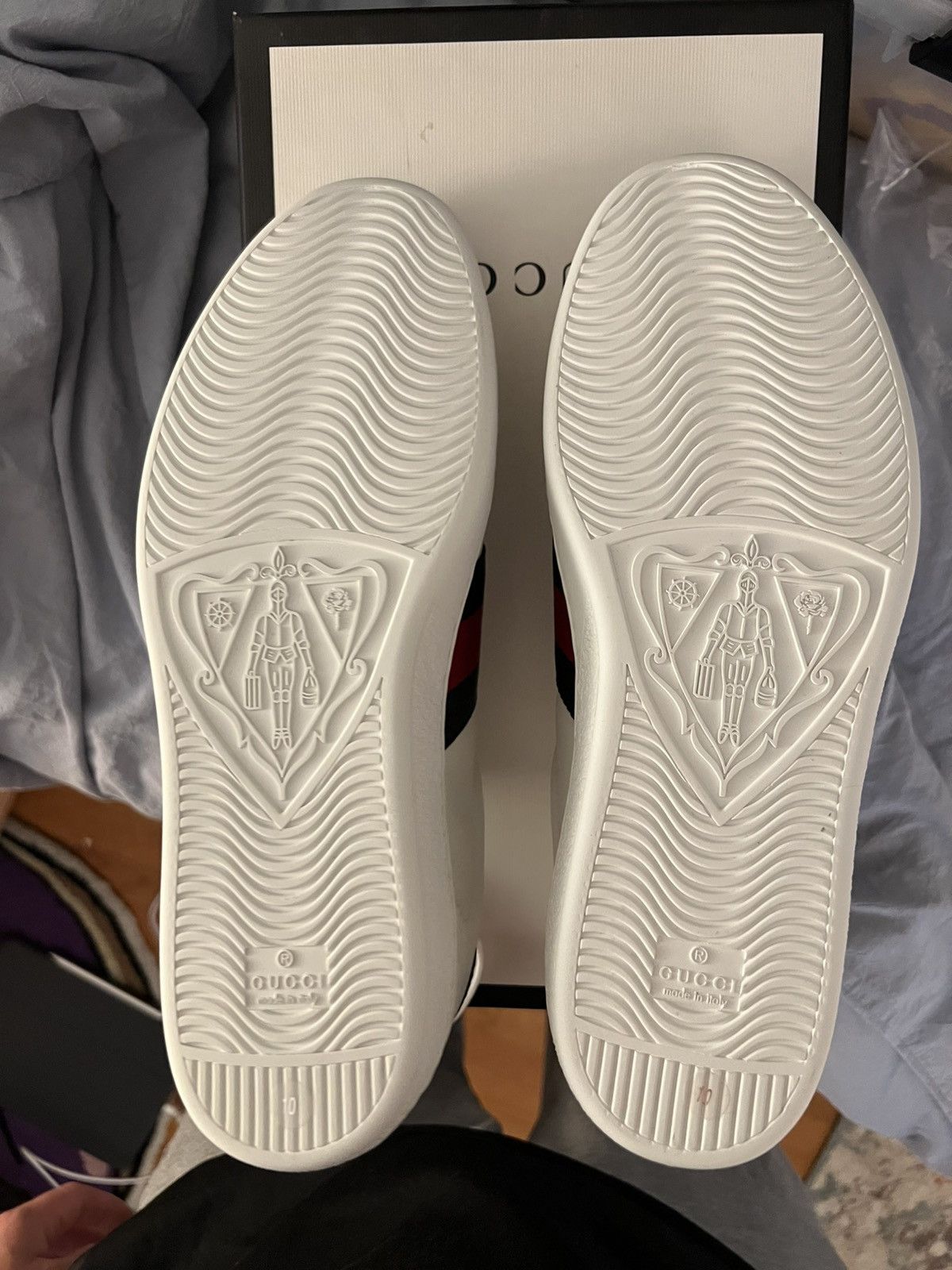 Gucci Gucci New Ace GRG Tiger Sneaker - UK 10 Size US 10.5 / EU 43-44 - 7 Thumbnail