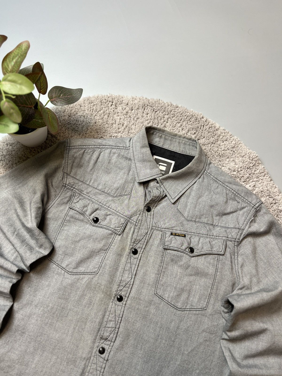 G-Star G-Star Raw Denim Tailor Shirt Size M Size US M / EU 48-50 / 2 - 2 Thumbnail