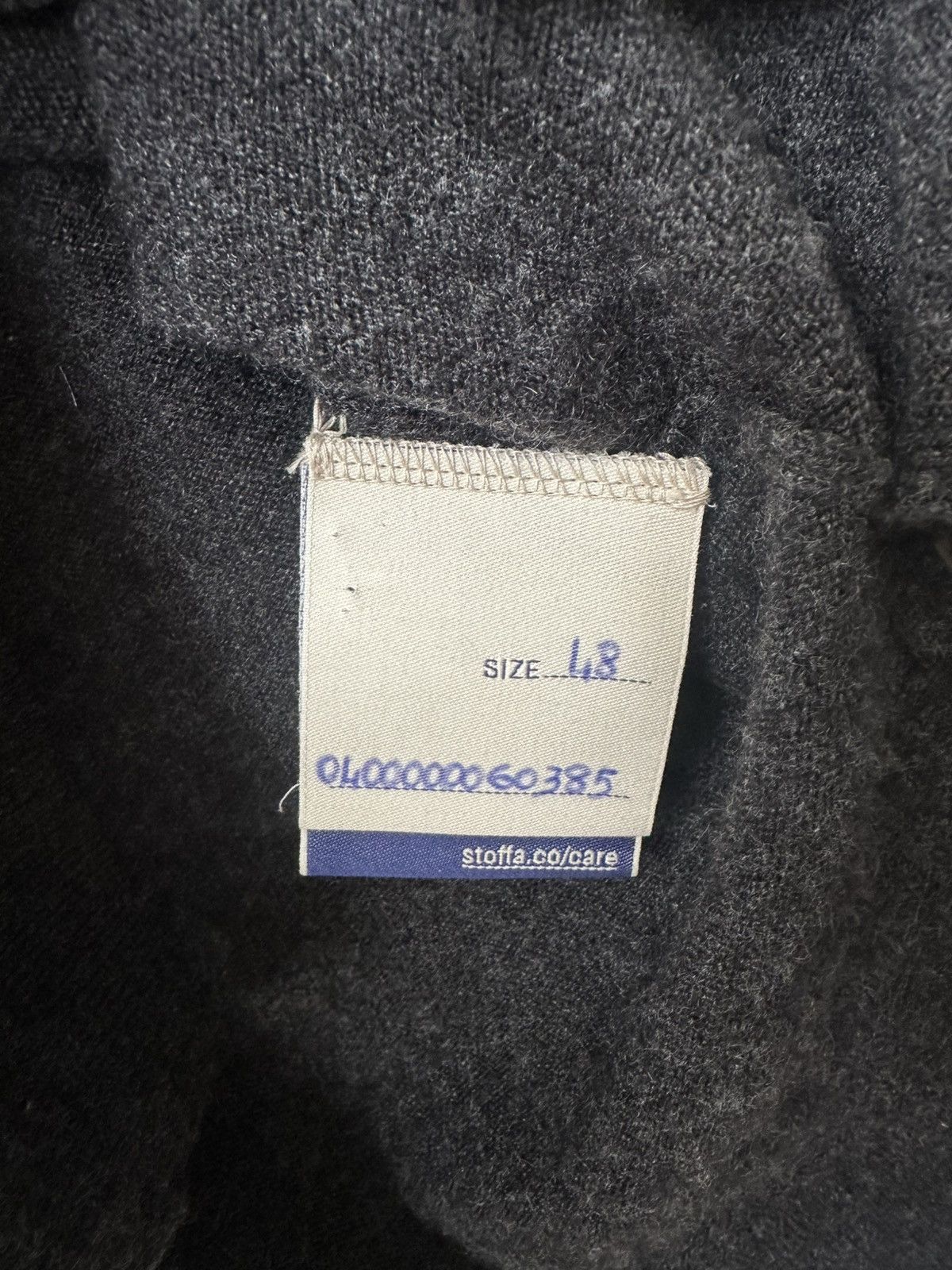 Stoffa Stoffa Cashmere Button Up Sweater (48) Size US M / EU 48-50 / 2 - 3 Thumbnail