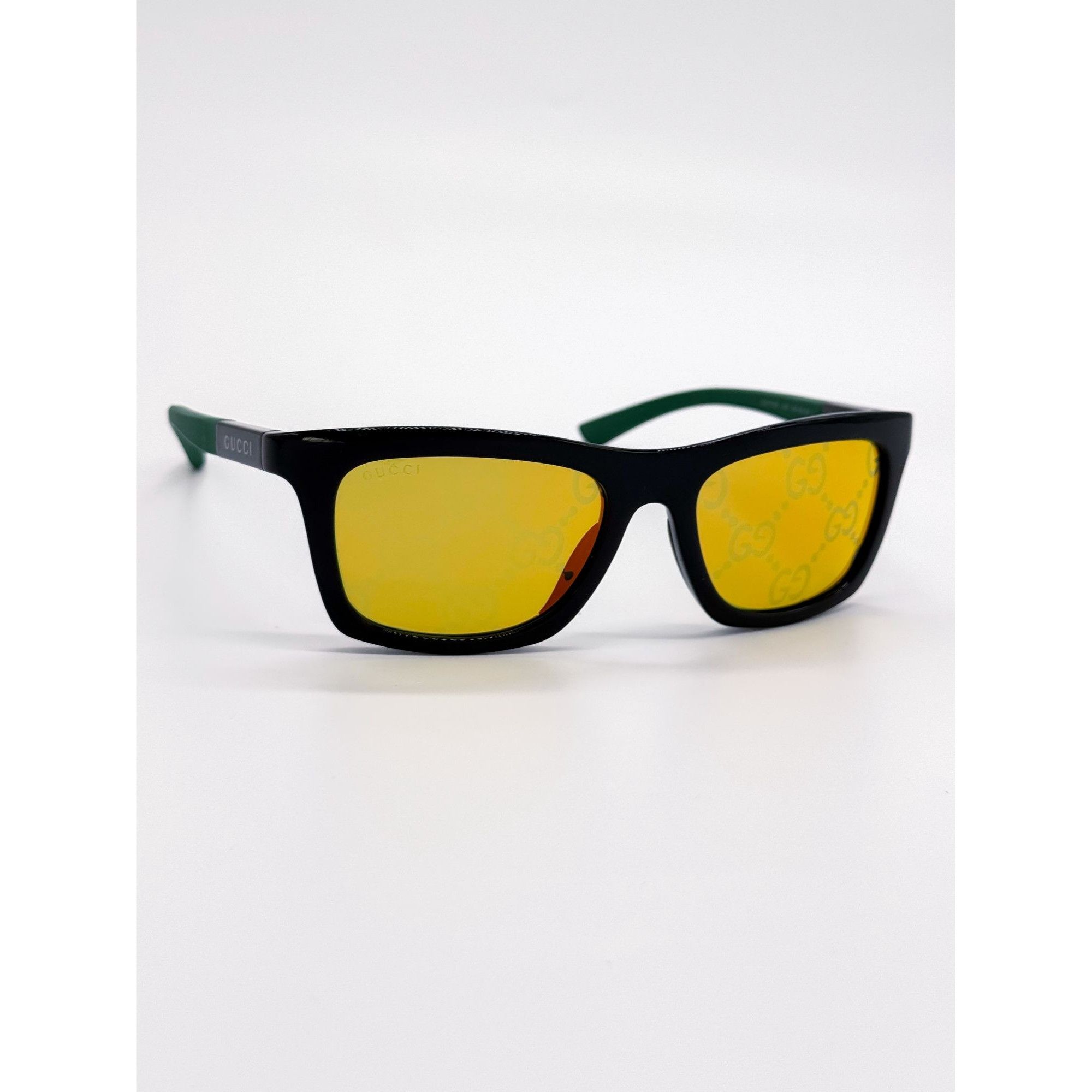 Gucci NEW GUCCI SUNGLASSES GG1735S 005 BLACK/GREEN UNISEX EYEWEAR Size ONE SIZE - 5 Thumbnail