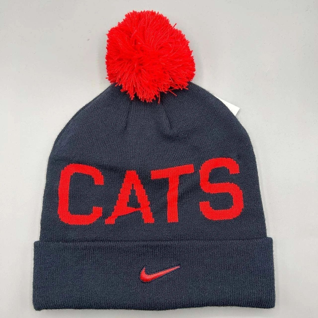 Nike Arizona Wildcats x Nike Hat Men Cuffed Beanie Pom Pom Cap Size ONE SIZE - 2 Thumbnail