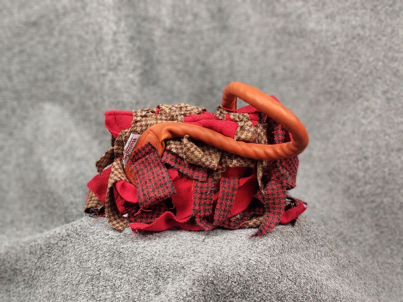 Harris Tweed Vintage Handmade Harris Tweed Women's bag with one handle Size ONE SIZE - 1 Thumbnail