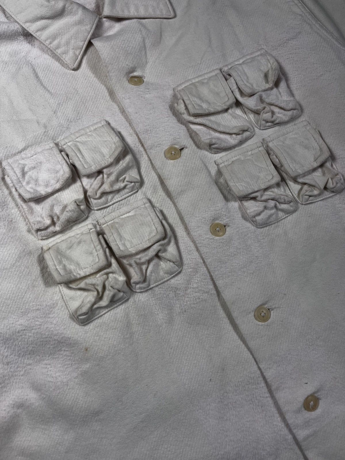 General Research General Research - 1999 Heavy Cotton Multi Pockets Button Up Size US M / EU 48-50 / 2 - 3 Thumbnail