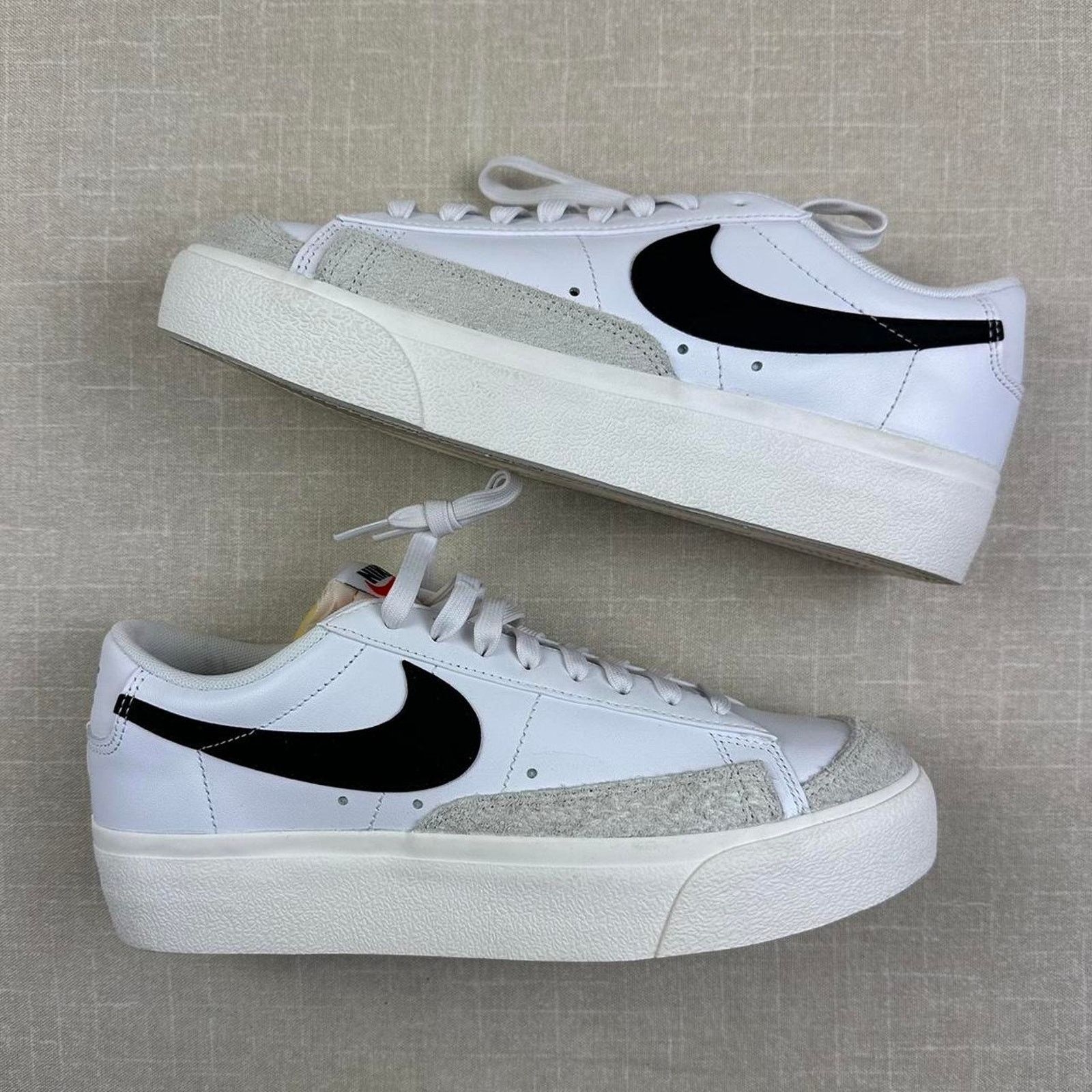 Nike Nike Blazer Low Platform "Sail" 10W Size US 10 / IT 40 - 2 Thumbnail