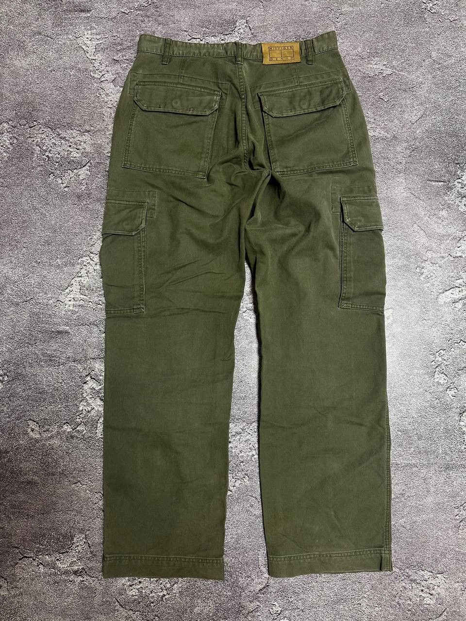 Tommy Hilfiger × Vintage Tommy Hilfiger Track Vintage Cargo Military Pants Y2K 90s Size US 32 / EU 48 - 8 Thumbnail