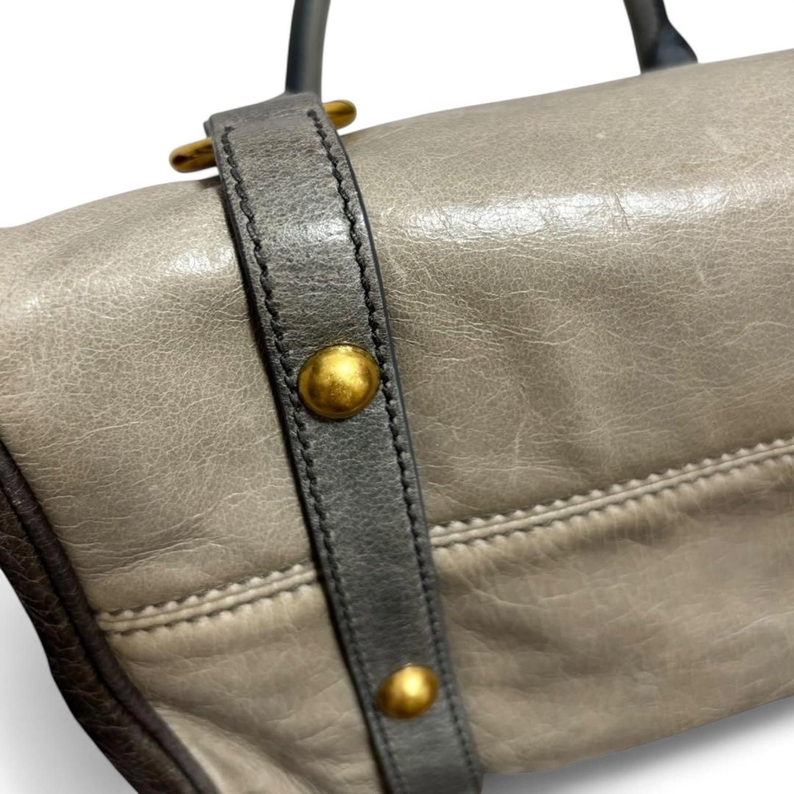 Miu Miu Miu Miu - Leather Bow Detail Handbag Size ONE SIZE - 6 Thumbnail