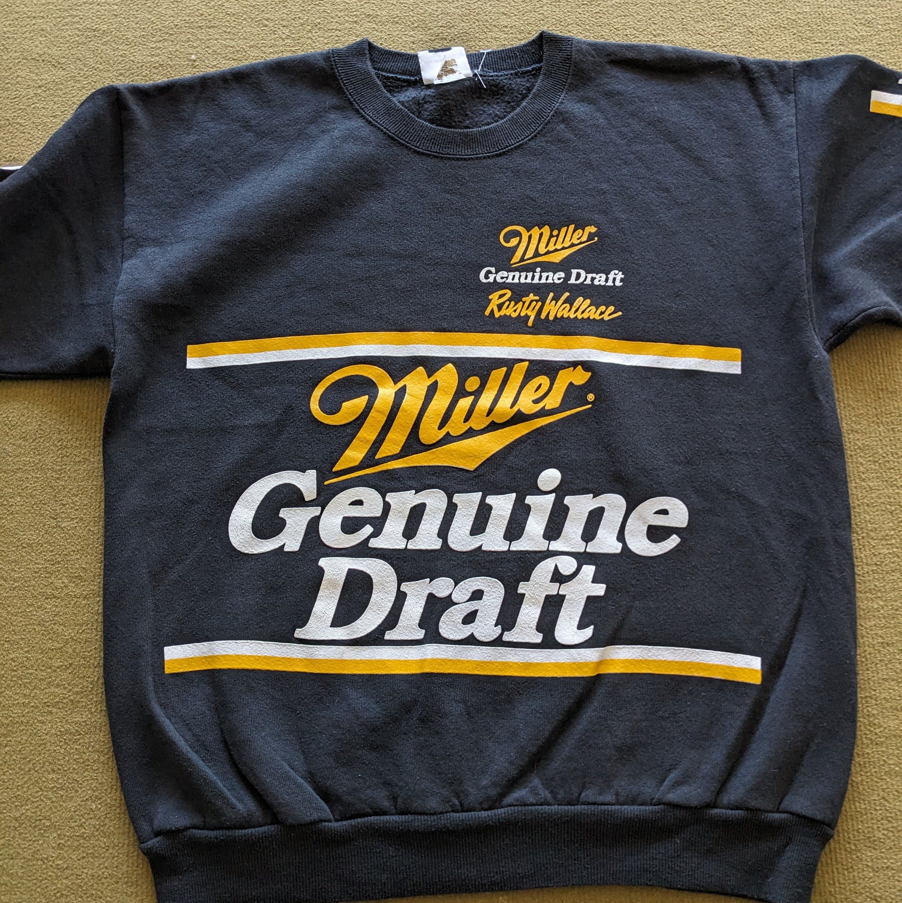 Other Vintage MILLER GENUINE DRAFT Crewneck Sweatshirt Size US M / EU 48-50 / 2 - 2 Thumbnail