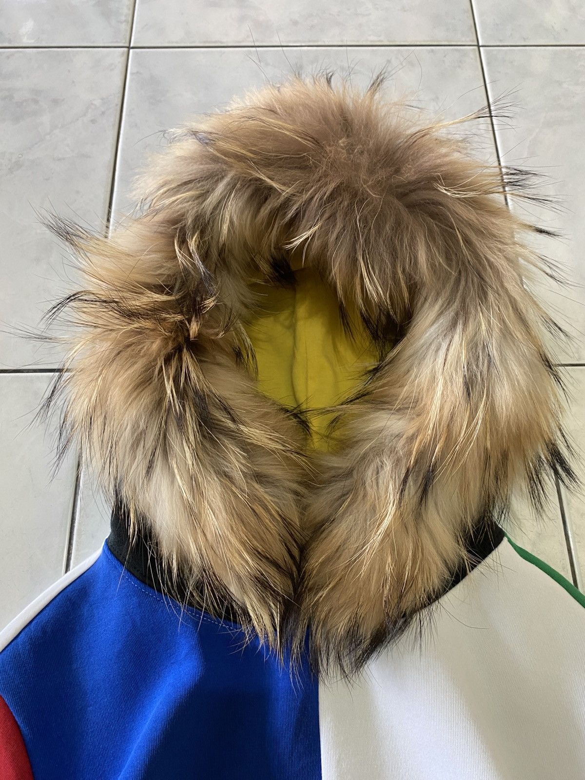 Japanese Brand FUR Polo Ralph Lauren Colorblock Hood Multicolor Streetwear Size US M / EU 48-50 / 2 - 3 Thumbnail