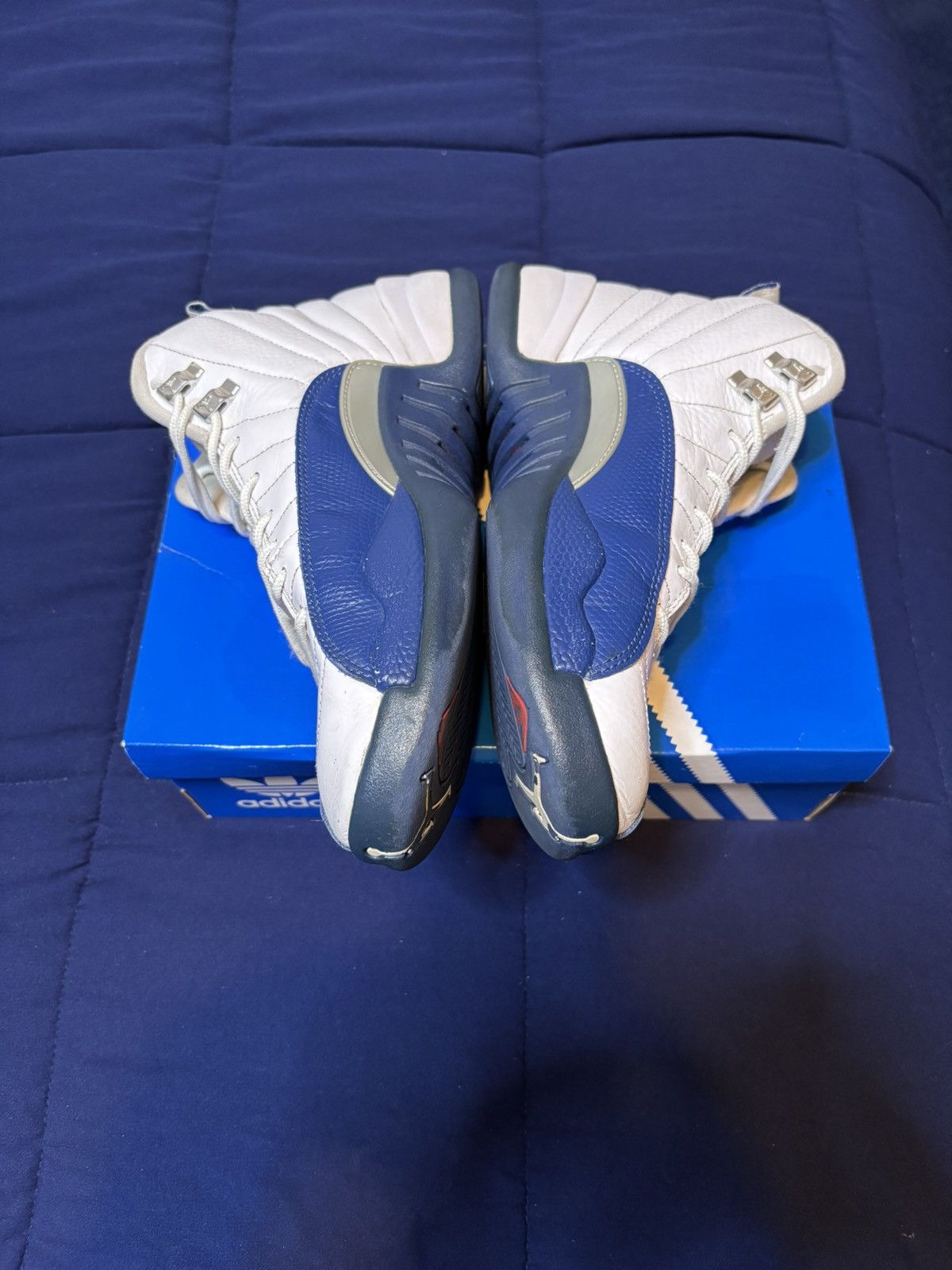 Jordan Brand Jordan 12 Retro French Blue 2016 Size 8 Size US 8 / EU 41 - 4 Thumbnail
