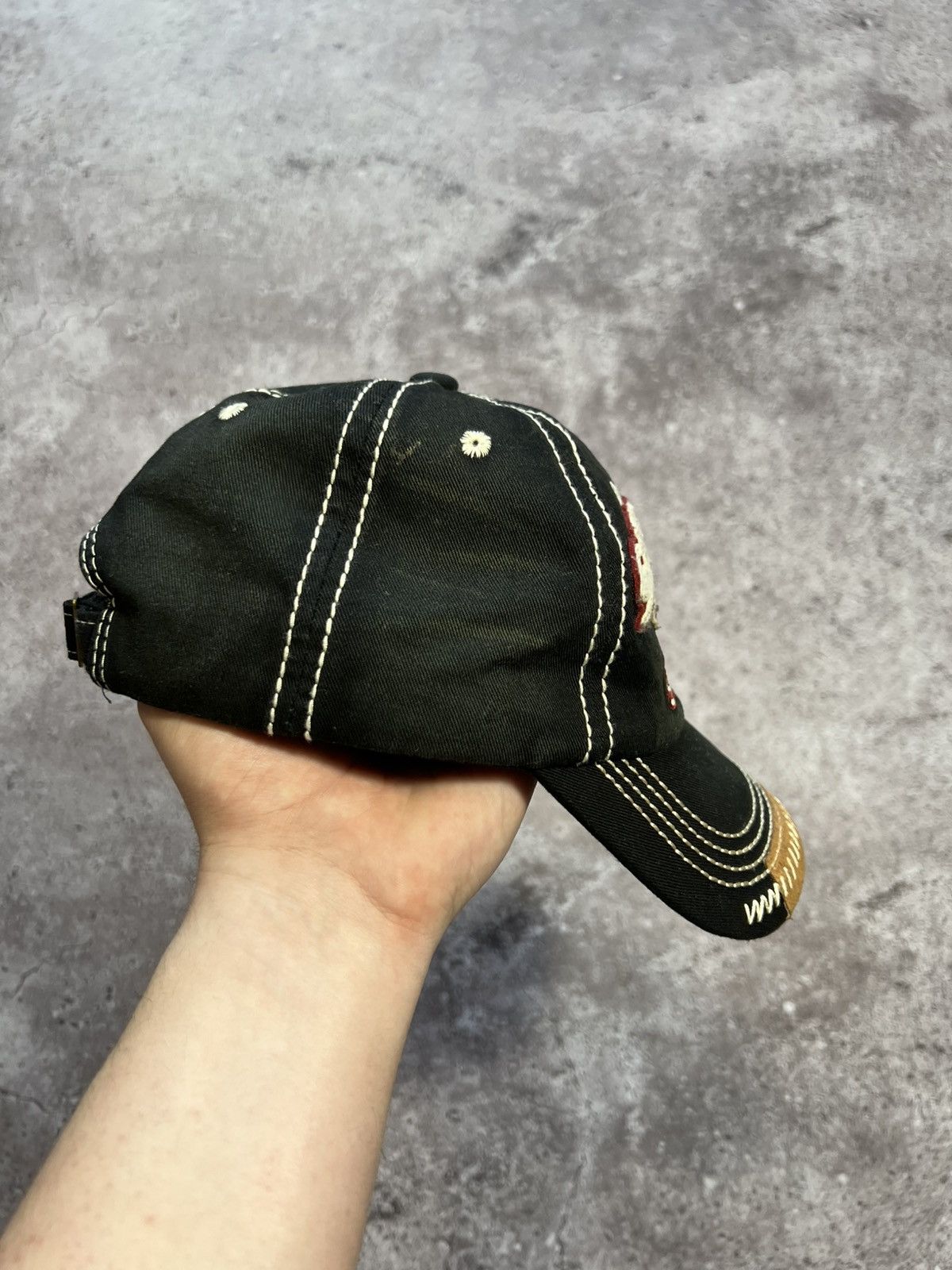 Japanese Brand Vintage Y2K 2000 Spitfire Spark racing style punk skater hat Size ONE SIZE - 3 Thumbnail