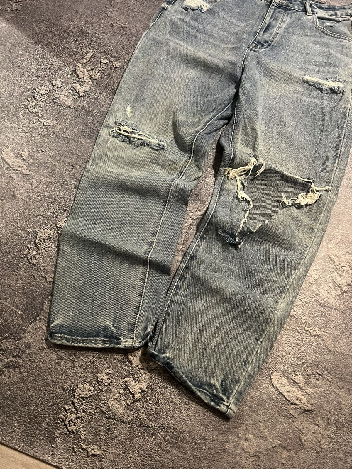 Japanese Brand RARE If Six Was Nine Style / Underground Vibe Faded Drip Size US 30 / EU 46 - 3 Thumbnail