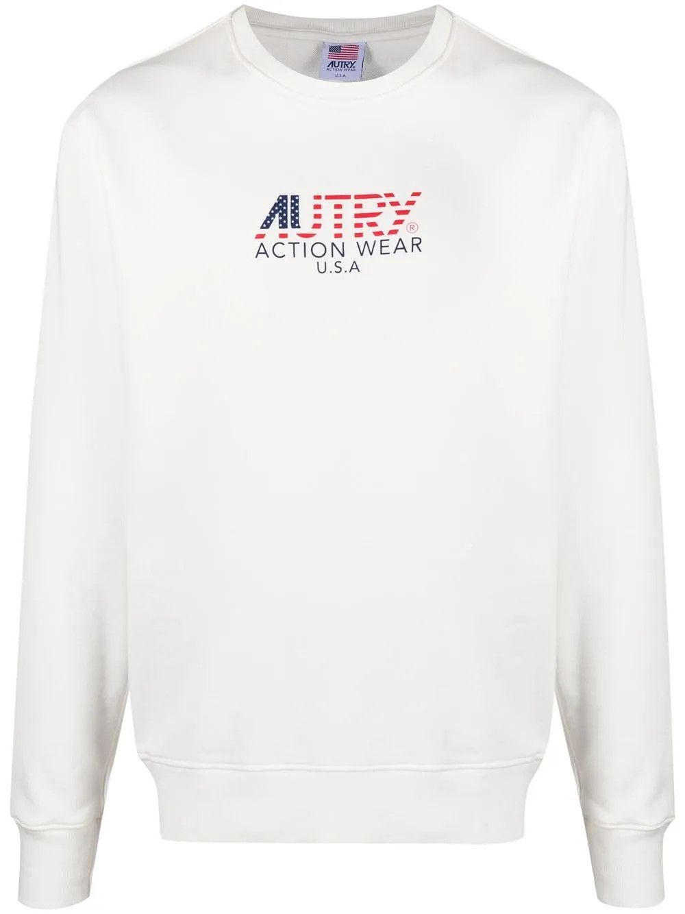 AUTRY o1y0526 Logo Sweatshirt in White Size US L / EU 52-54 / 3 - 1 Thumbnail