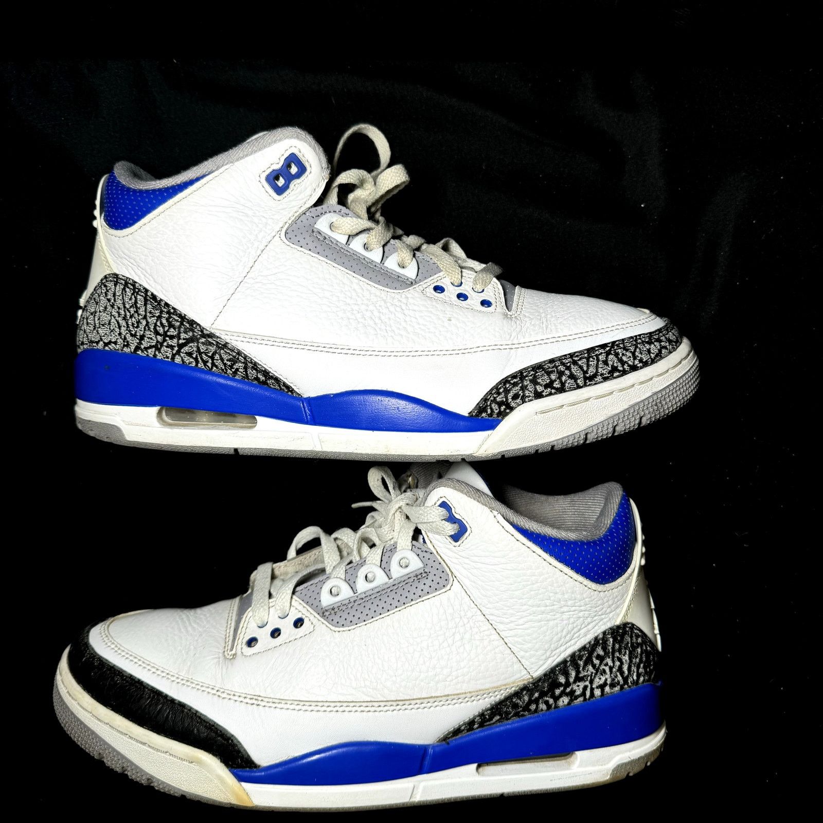 Jordan Brand × Nike Size 10.5 - Nike Air Jordan 3 Retro Racer Blue Men's Shoes Size US 10.5 / EU 43-44 - 2 Thumbnail