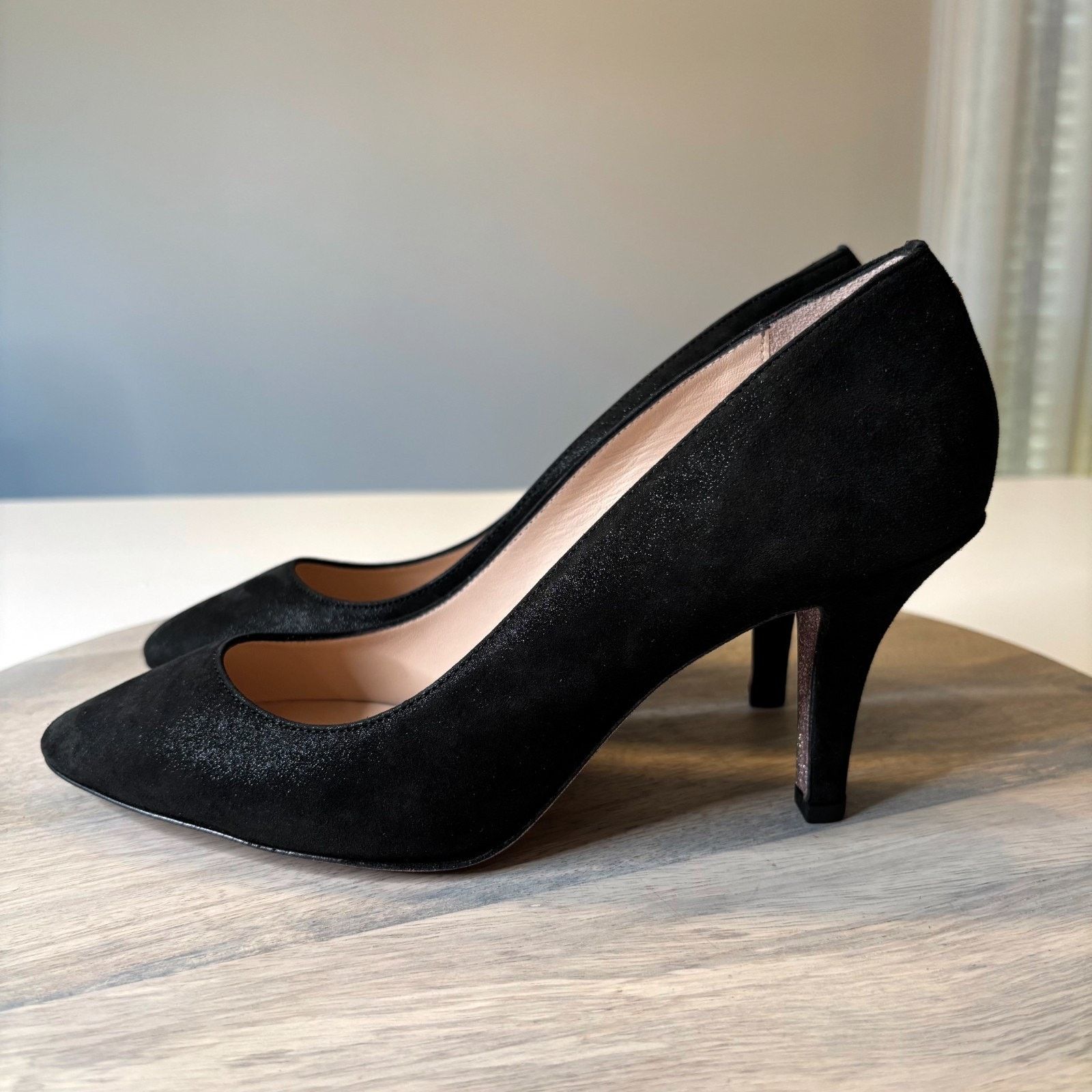 Repetto NEW Repetto Diva Clap Black Suede Heels EU 39 US Size 9 Size US 9 / IT 39 - 5 Thumbnail