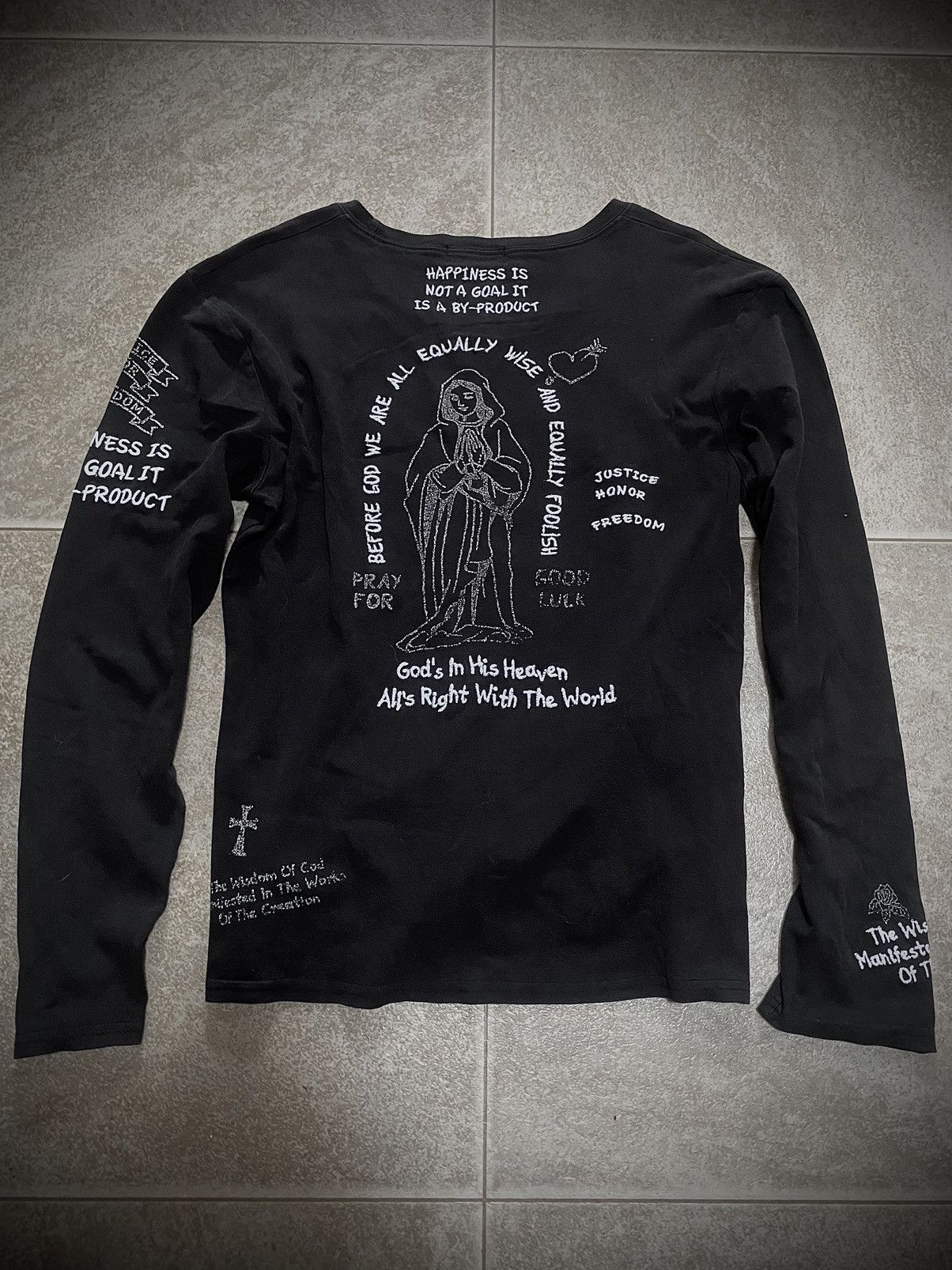 JACKROSE Jackrose pray for good luck ls Size US S / EU 44-46 / 1 - 1 Thumbnail