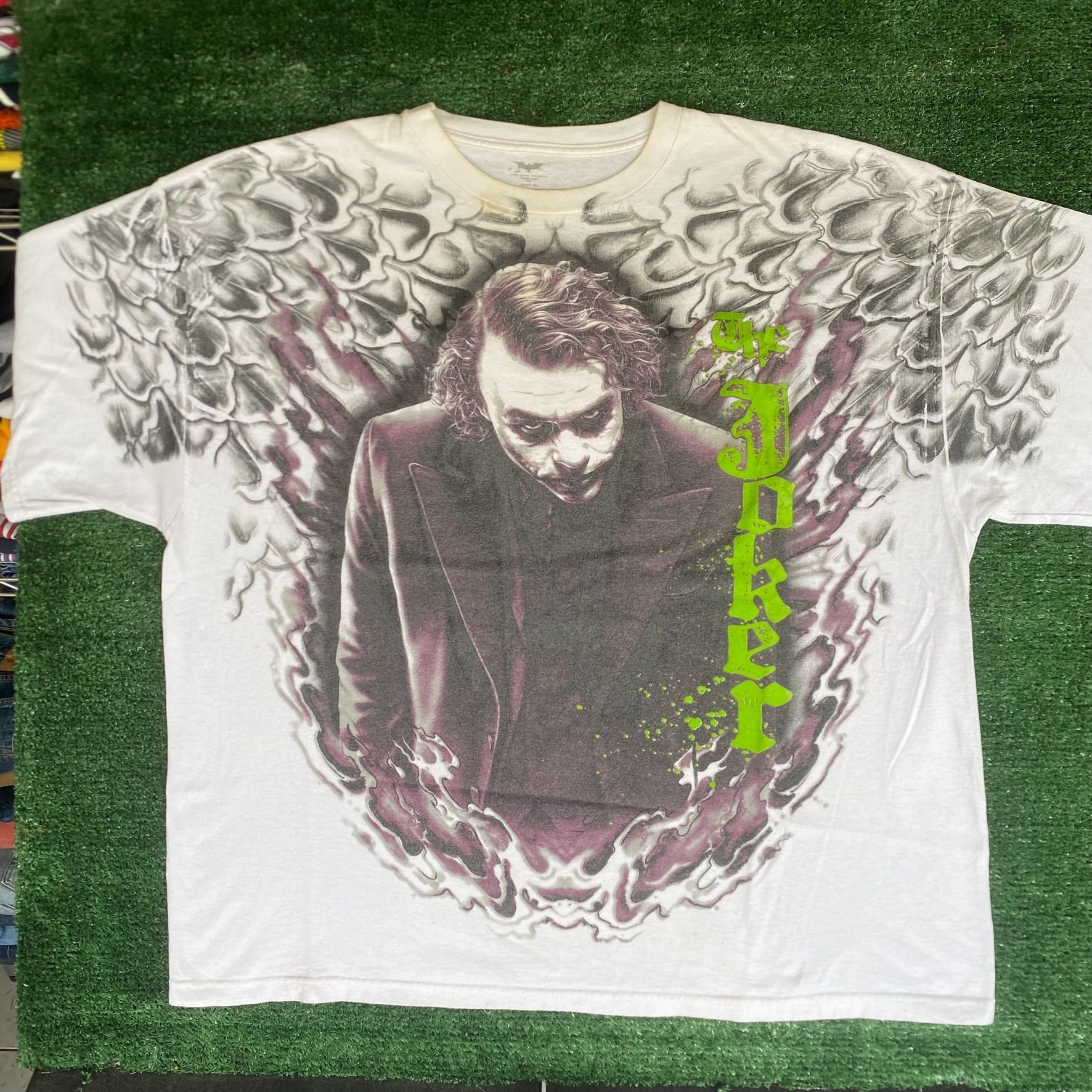 DC Comics Vintage Y2K Joker AOP Shirt DC Comics All Over Print Tee Size US XXL / EU 58 / 5 - 1 Thumbnail