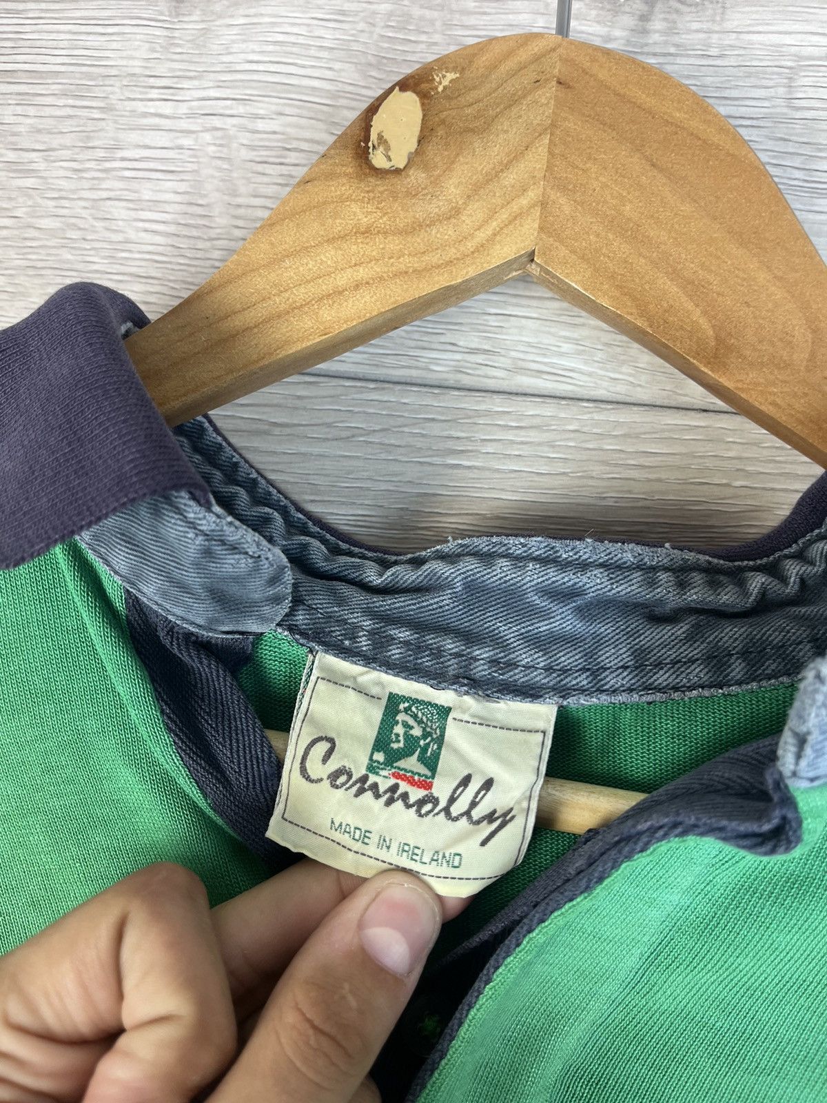 Vintage Very rare men’s rugby Ireland 🇮🇪 Connolly made in Ireland Size US XL / EU 56 / 4 - 10 Thumbnail