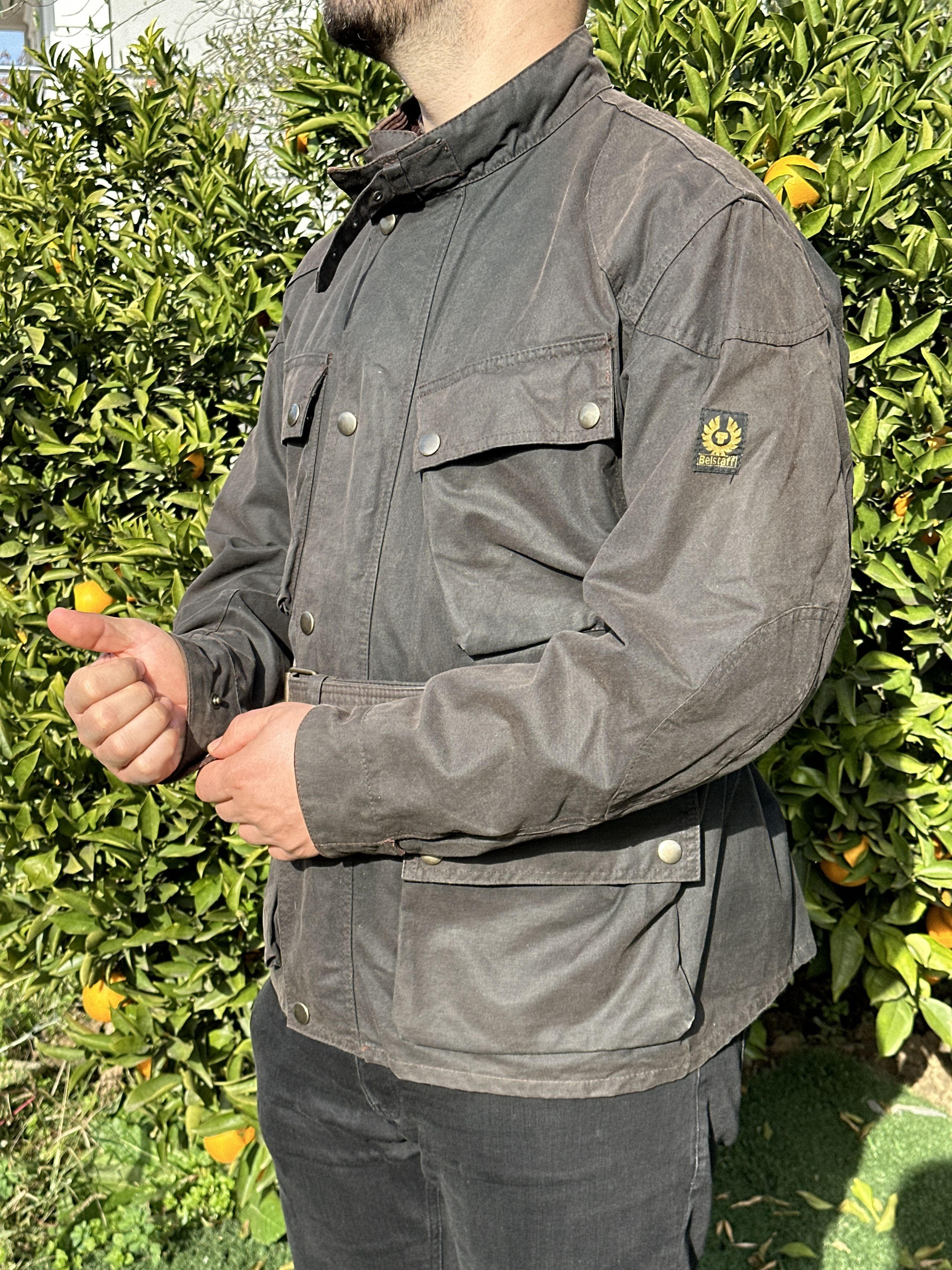 Belstaff Belstaff Waxed Field Jacket Motorcycle Biker Size L Size US L / EU 52-54 / 3 - 15 Thumbnail