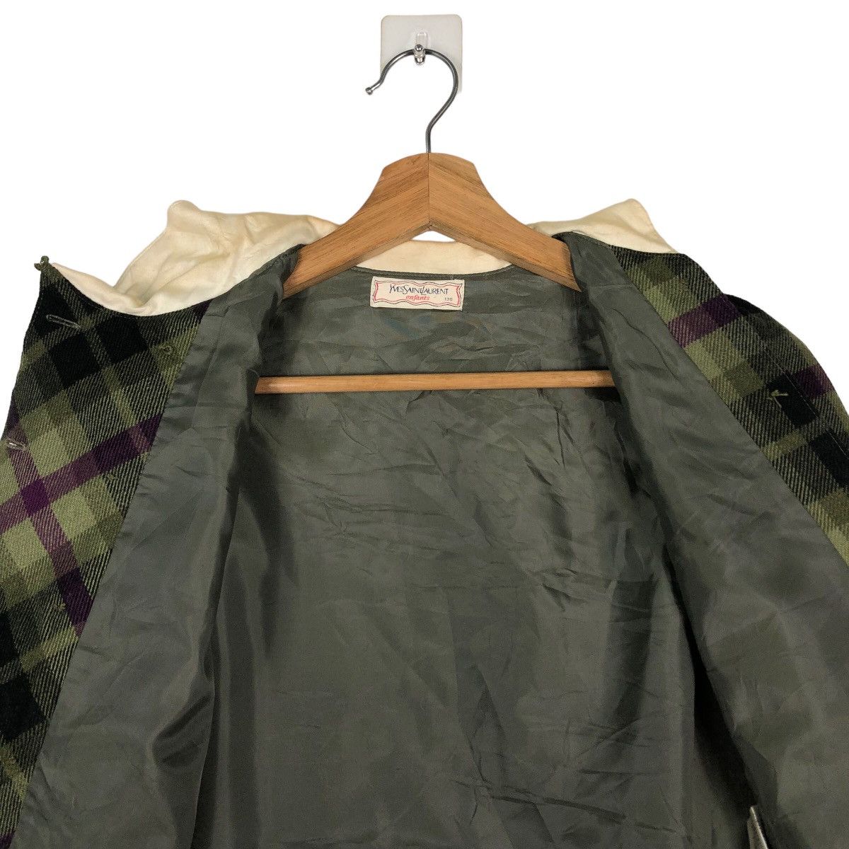 Vintage 🔥Vintage Cropped Jacket Yves Saint Laurent Enfants Size US S / EU 44-46 / 1 - 14 Thumbnail