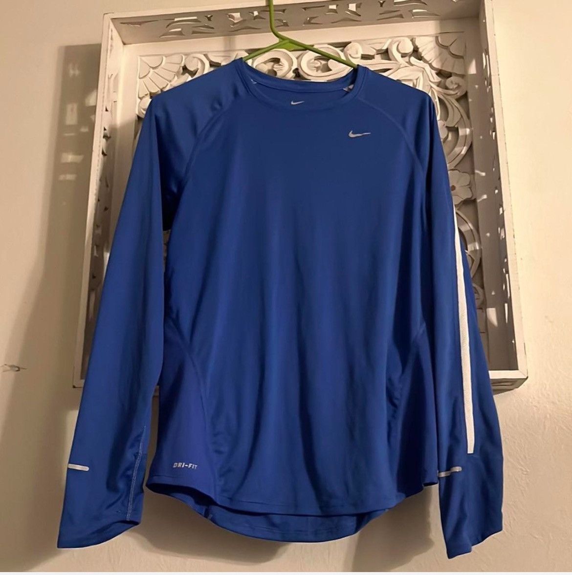 Nike Nike dri-fit long sleeve running shirt Size US M / EU 48-50 / 2 - 1 Thumbnail