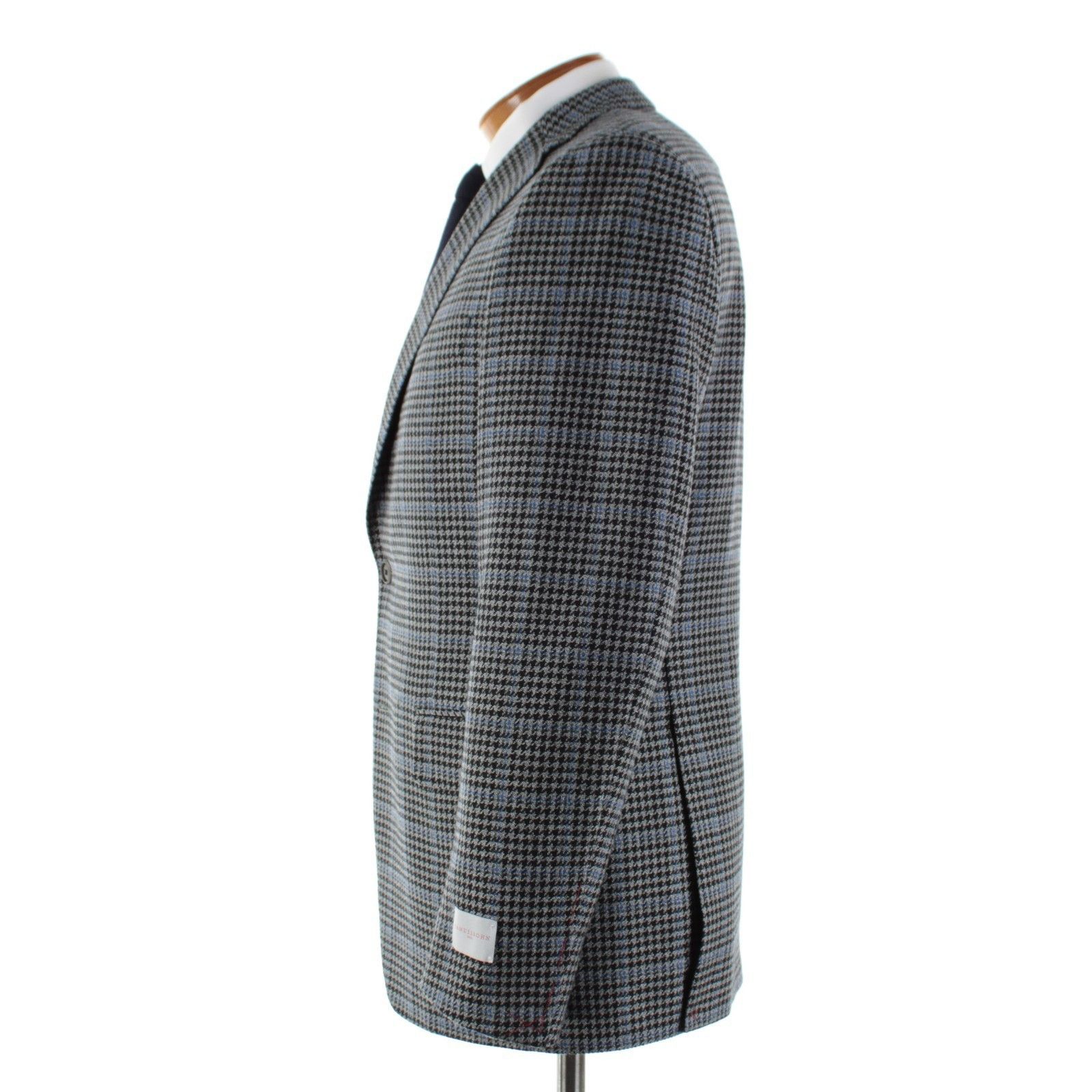Samuelsohn Samuelsohn Sport Coat Size 40 Regular US in Black Size 40R - 4 Thumbnail