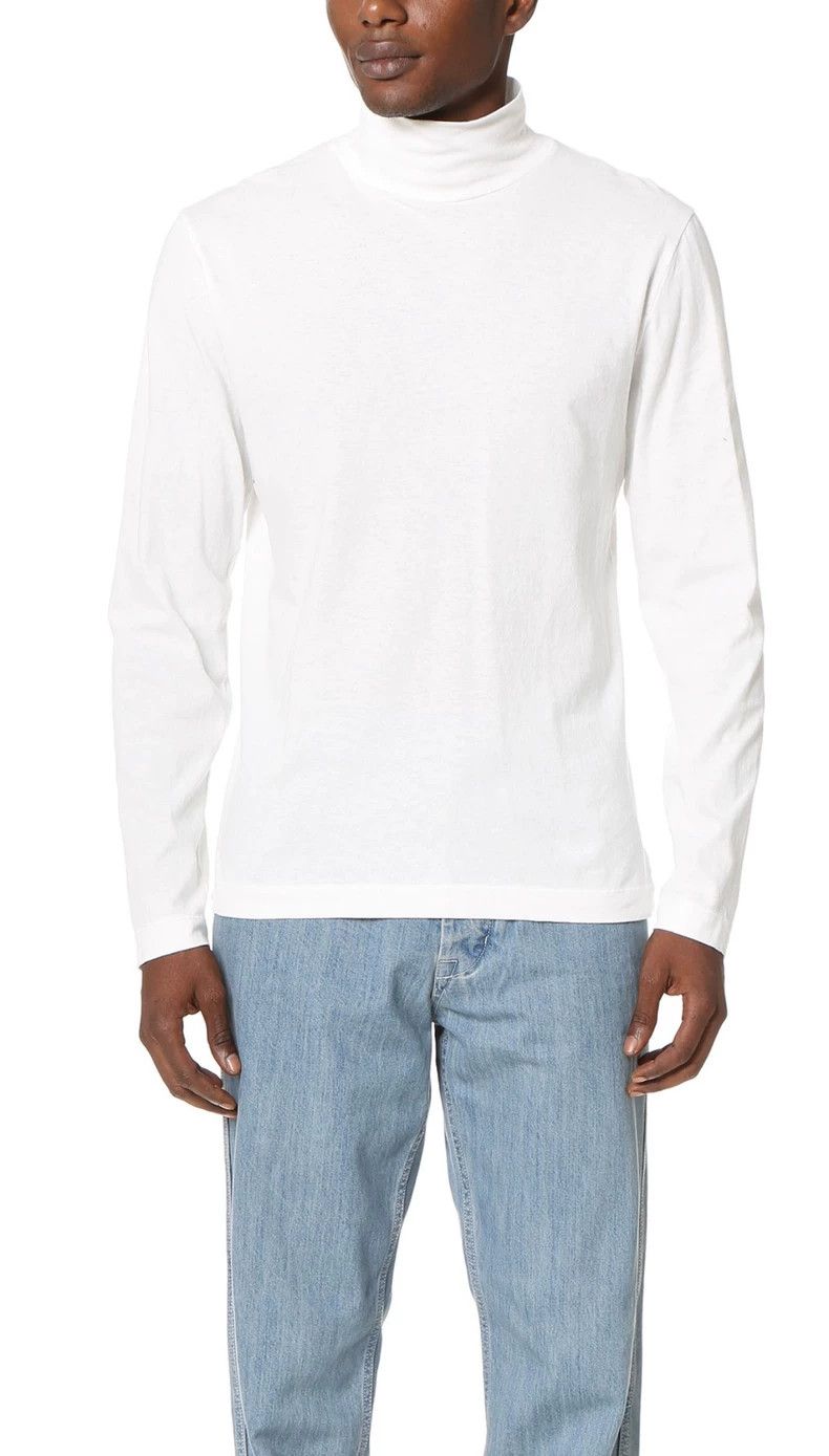 Our Legacy Our Legacy size50 White turtleneck T-shirt Size US M / EU 48-50 / 2 - 1 Thumbnail