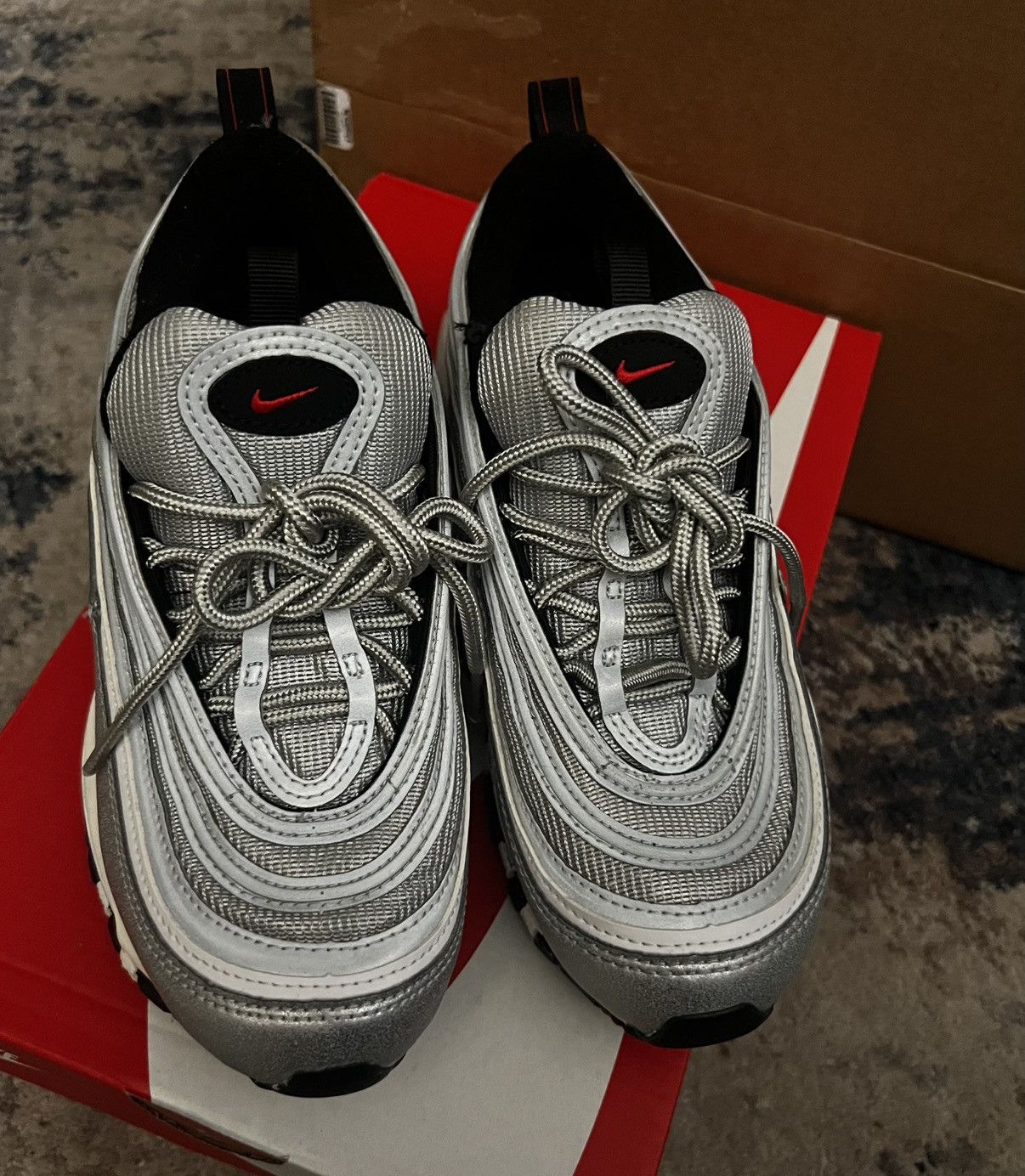 Nike Nike Air max 97 OG 2022 silver bullet W Size US 6 / IT 36 - 2 Thumbnail