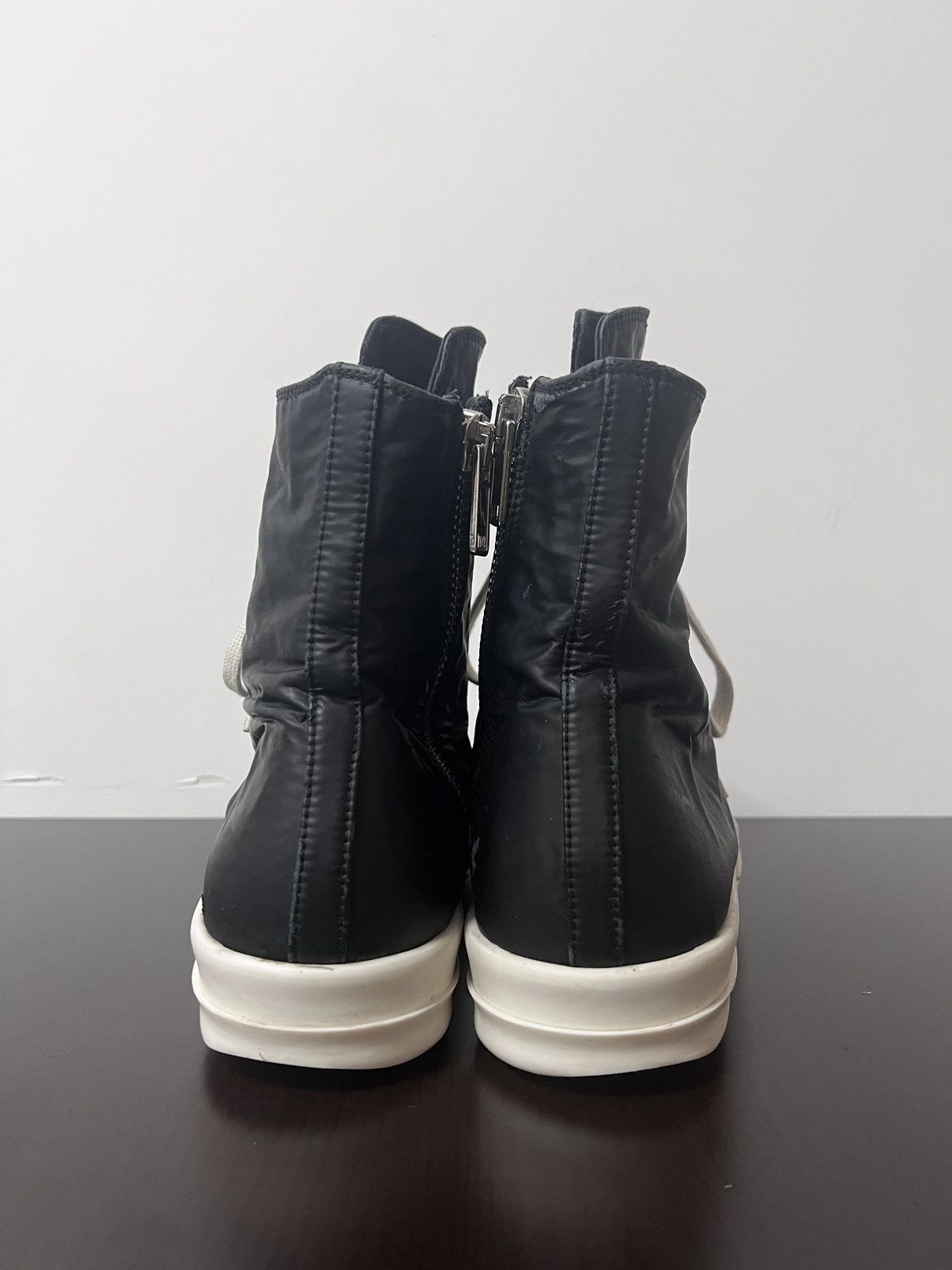 Rick Owens Drkshdw Rick owens drkshdw ramones high top sneakers sz43 Size US 10 / EU 43 - 6 Thumbnail