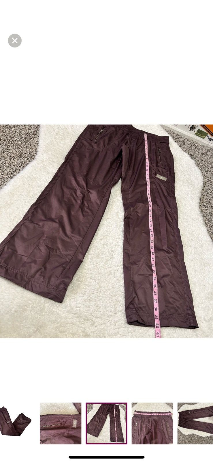 Adidas × Stella McCartney Adidas by Stella McCartney medium windbreaker pants Size 30" / US 8 / IT 44 - 3 Thumbnail