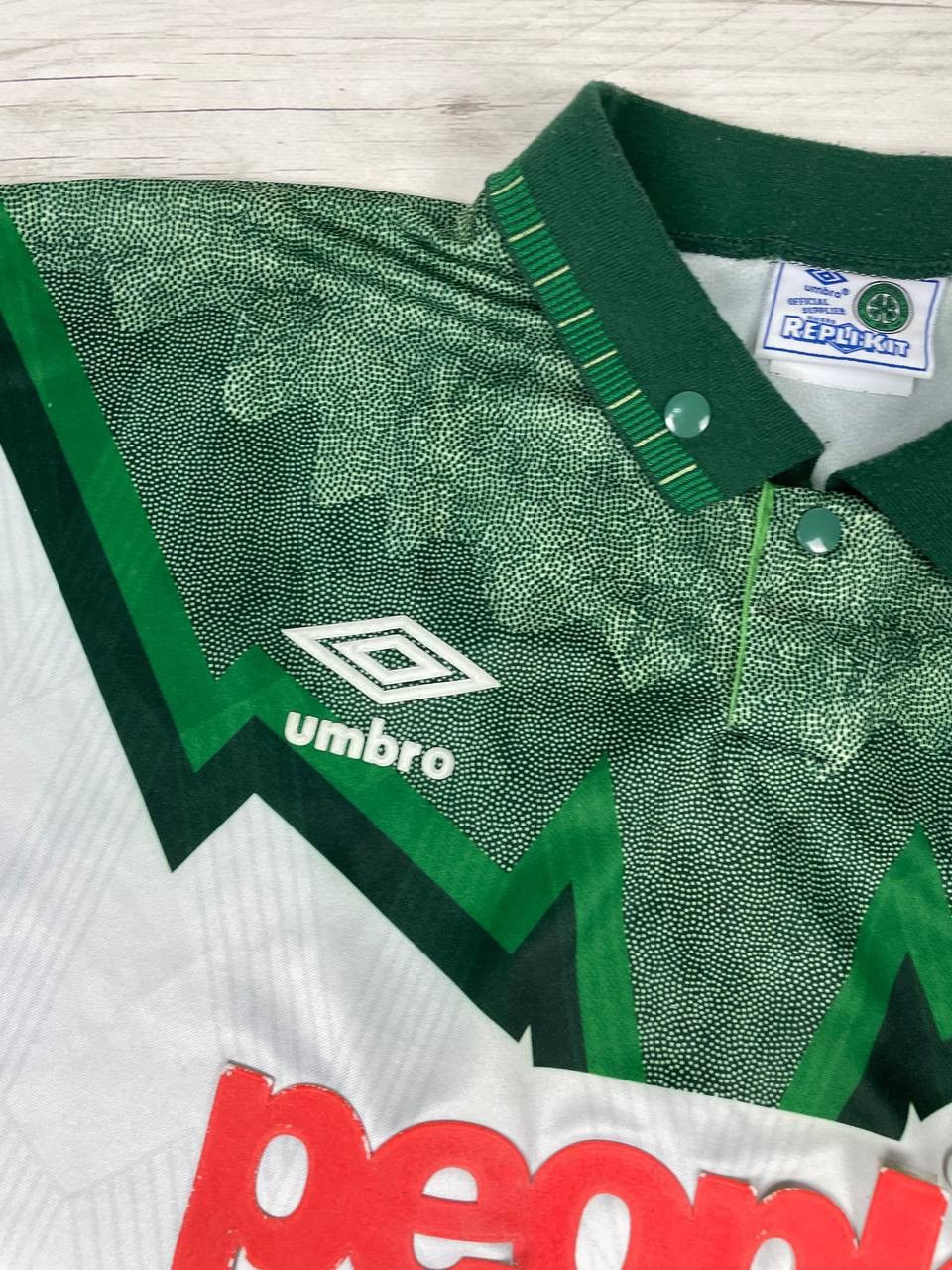 Umbro Umbro Celtic Glasgow 1991 1992 Away Shirt Soccer Jersey Size US M / EU 48-50 / 2 - 5 Thumbnail