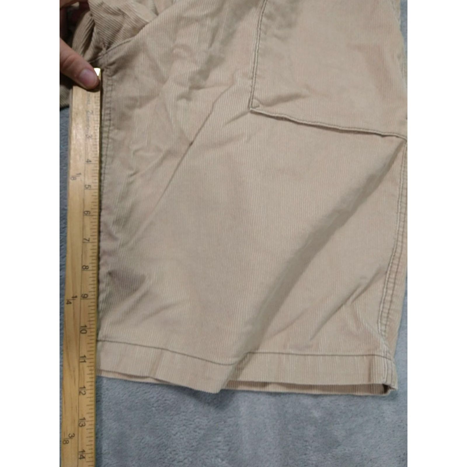 Old Navy VINTAGE Old Navy Shorts Mens 38 Corduroy Beige Flat Front Chino Grunge 1990s Mens Size US 38 / EU 54 - 5 Thumbnail