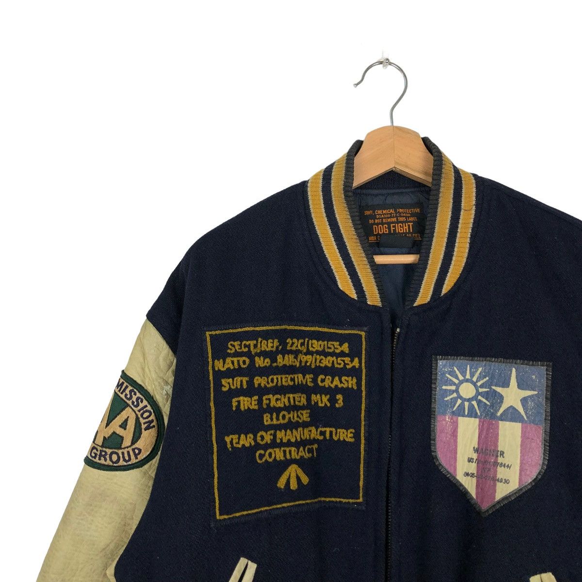 Toyo Enterprises 🔥80s VARSITY JACKET SPECIAL UNIFORM LEATHER TOYO ENTERPRISE Size US M / EU 48-50 / 2 - 7 Thumbnail