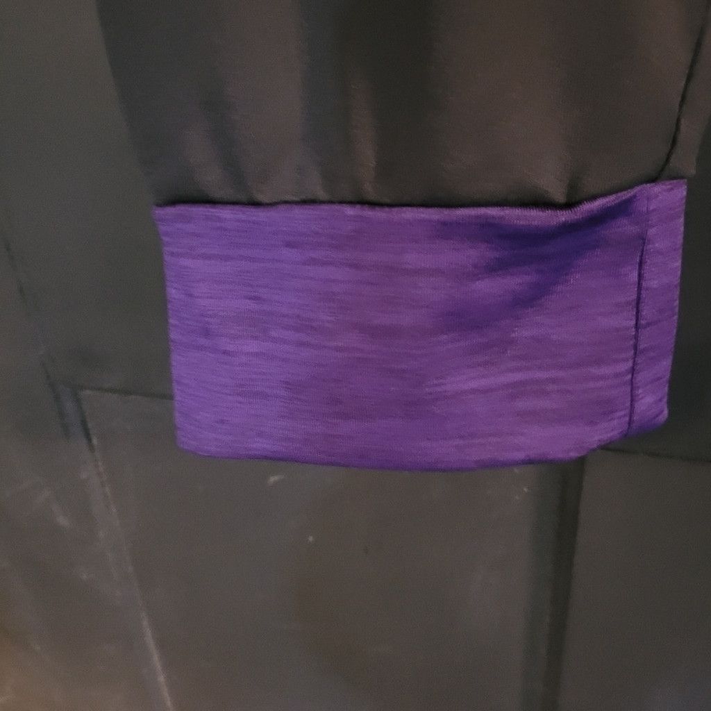 St. Johns Bay St. John's Bay , NWOT, Size XL, pants, blk/purple Size 36" / US 14 / IT 50 - 6 Thumbnail
