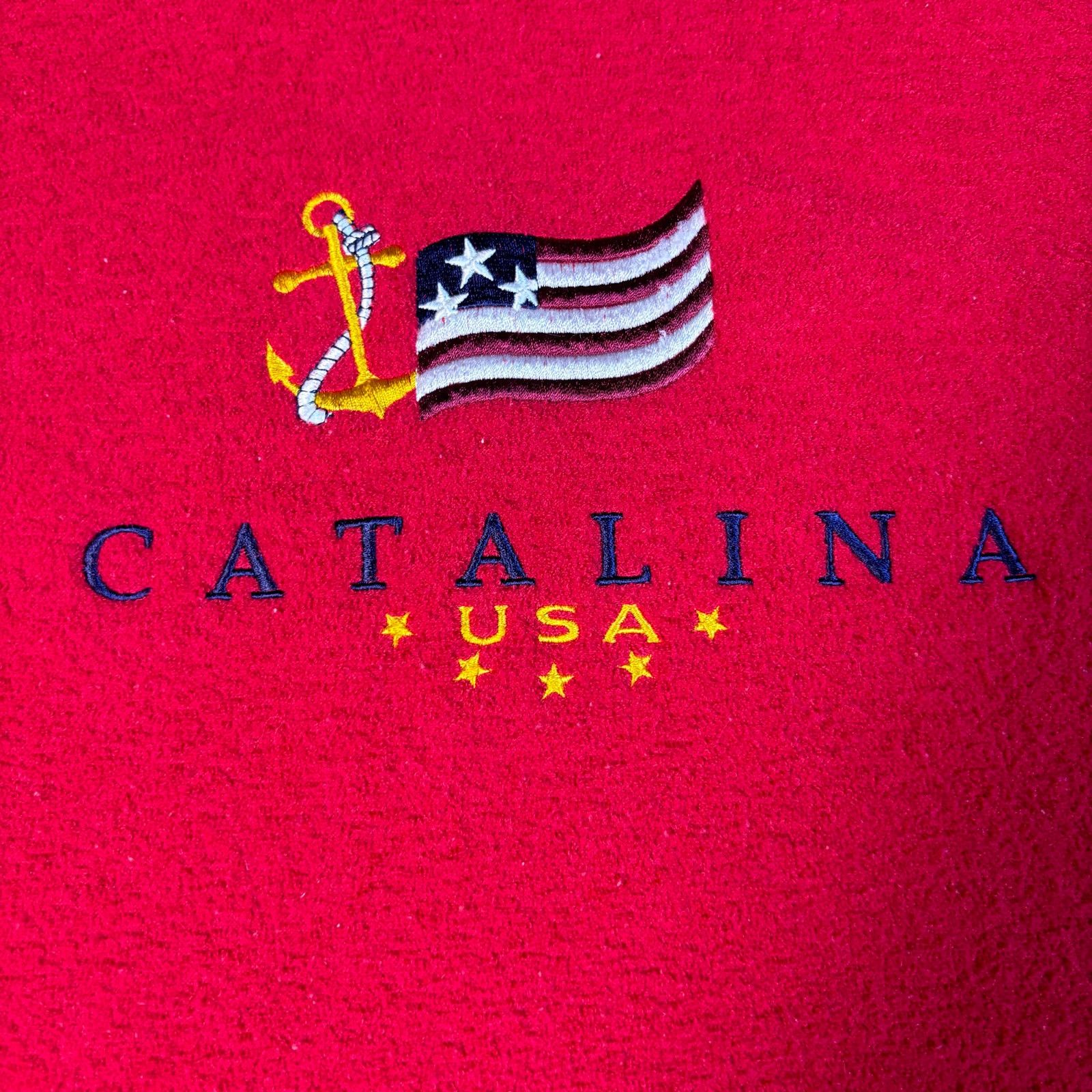 Gear for Sports vintage 90s retro Gear For Sports Catalina USA fleece crew M Size US M / EU 48-50 / 2 - 3 Thumbnail