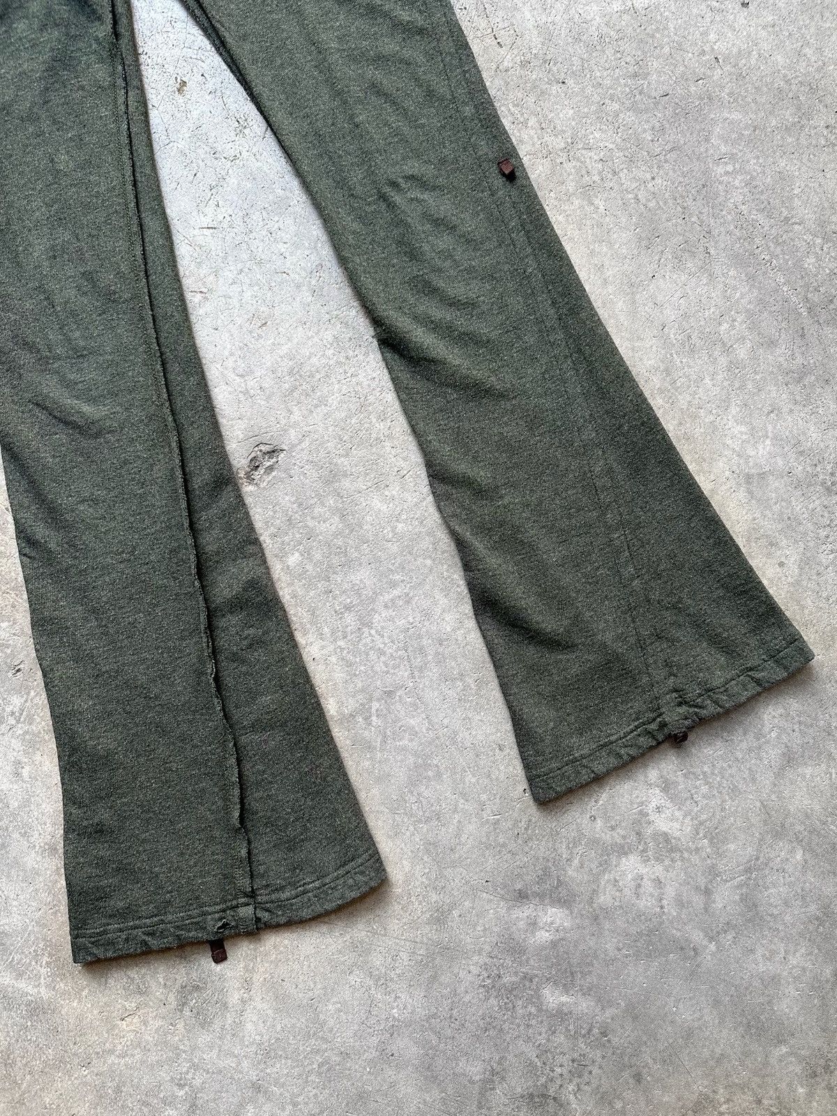 GOA GOA Flared Moss Green Sweatpants Size US 30 / EU 46 - 4 Thumbnail