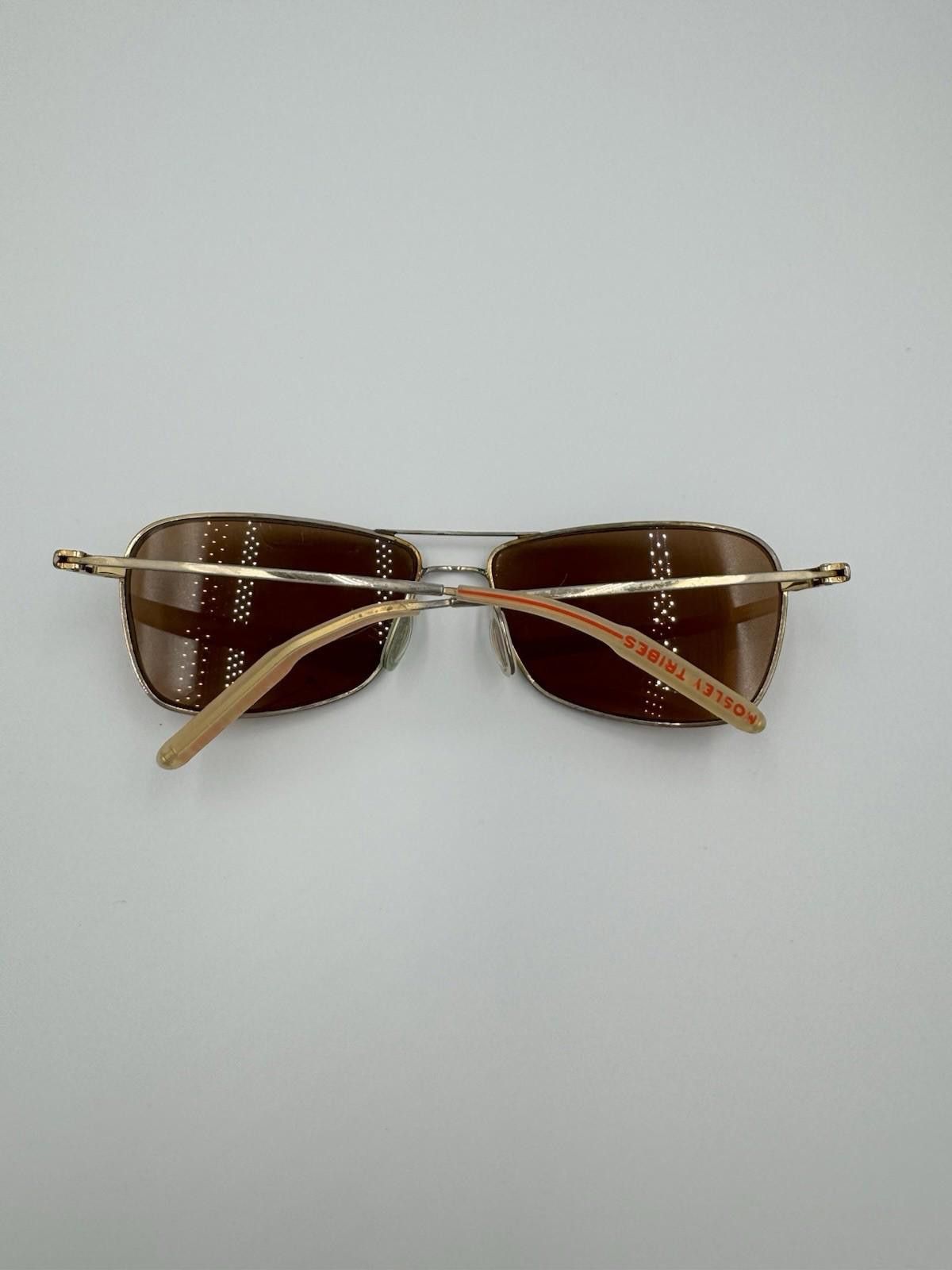 Designer Mosley Tribes Gold Enforcer Aviator Sunglasses Prescription Size ONE SIZE - 5 Thumbnail
