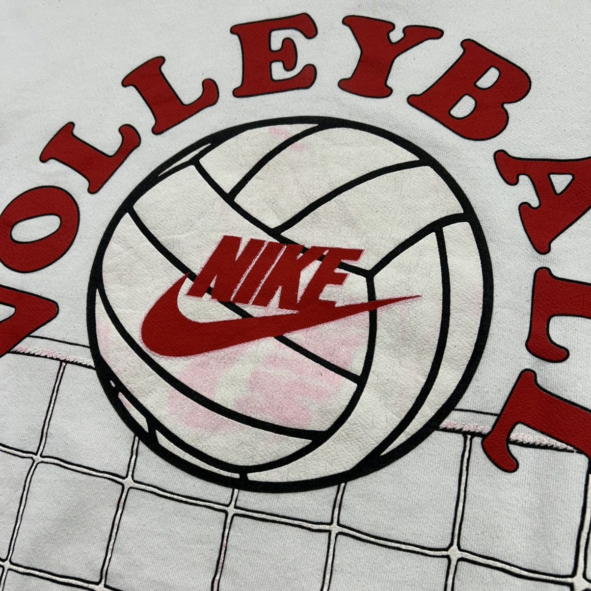 Nike × Vintage VTG 90s NIKE VOLLEYBALL TEAM AllSTAR PULLOVER SWEATSHIRT Size US L / EU 52-54 / 3 - 8 Thumbnail