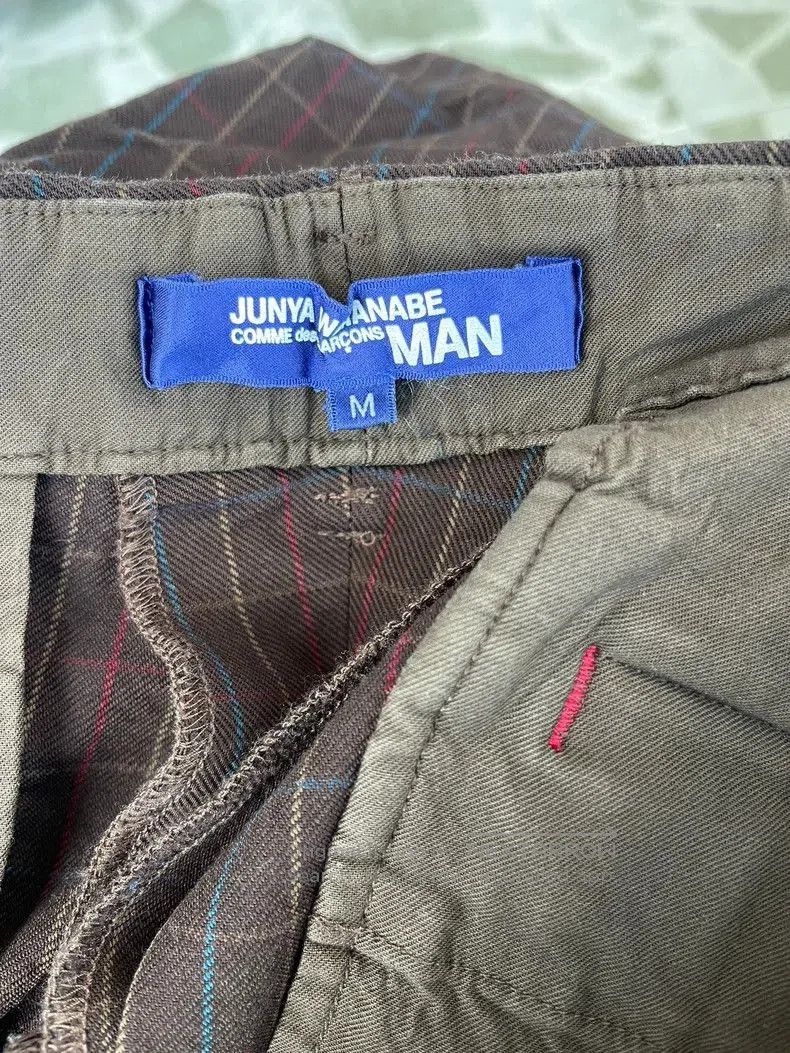Junya Watanabe Junya Watanabe Coffee Plaid Pants. Size US 34 / EU 50 - 3 Thumbnail