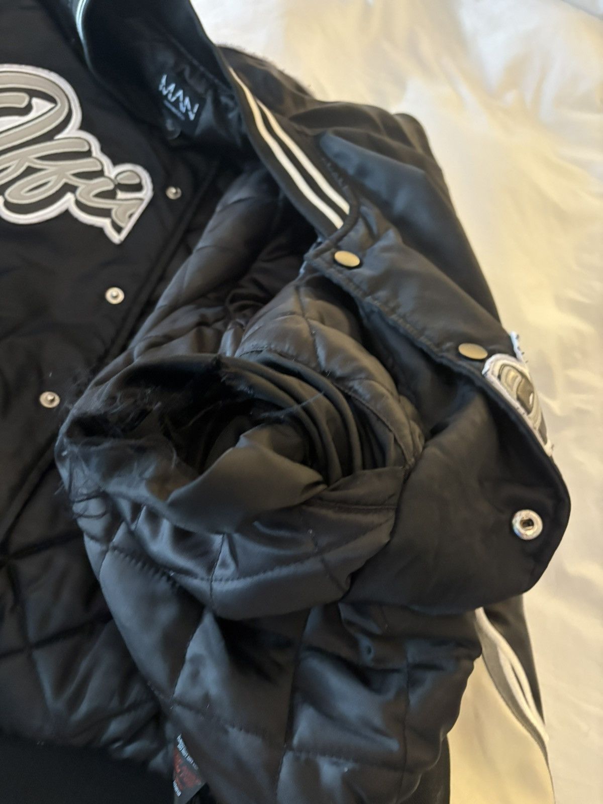 Boohoo Bear Bomber Size US M / EU 48-50 / 2 - 3 Thumbnail