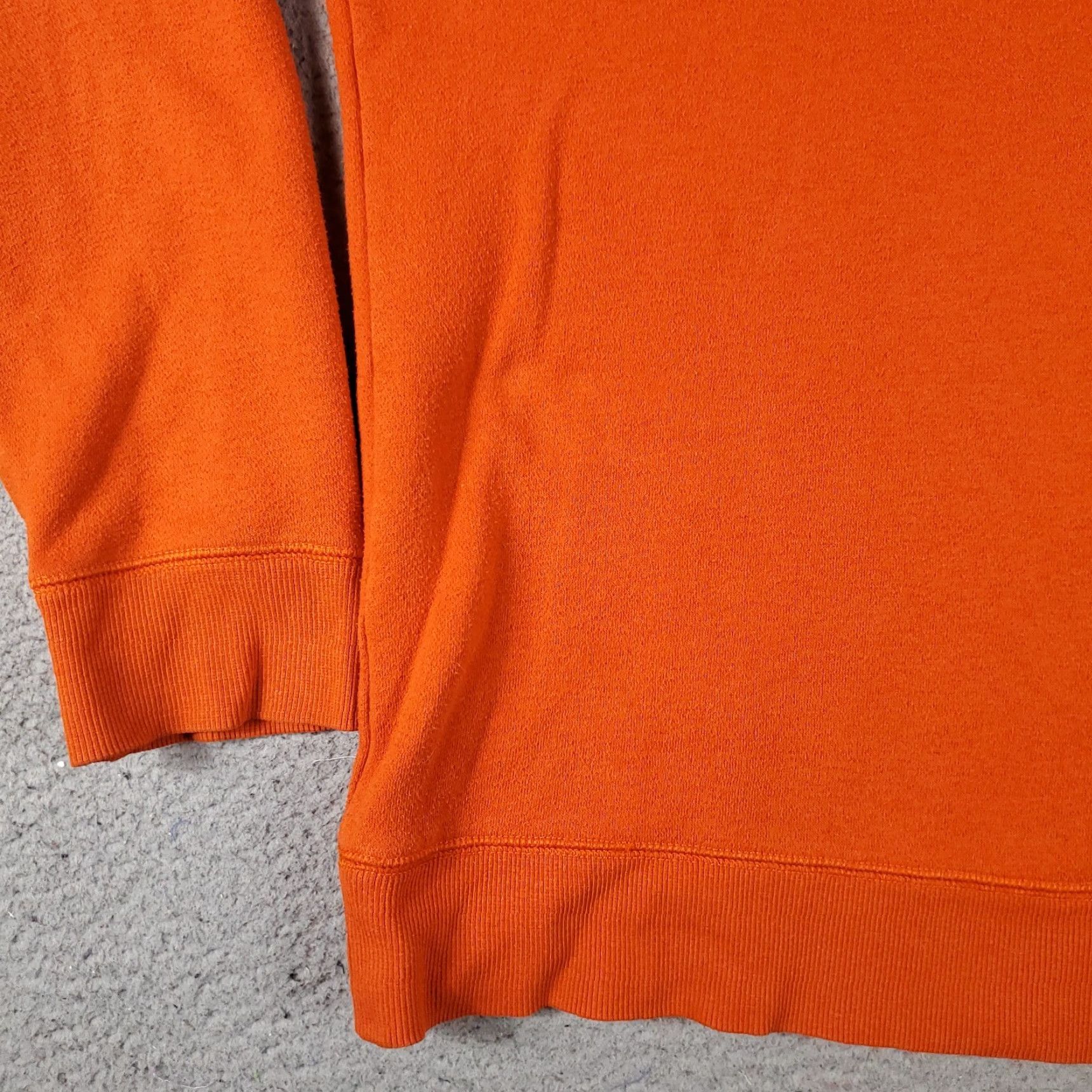 Vintage Columbia Sweater Mens Medium Orange 1/4 Zip Up Pullover Sweatshirt Size US M / EU 48-50 / 2 - 4 Thumbnail