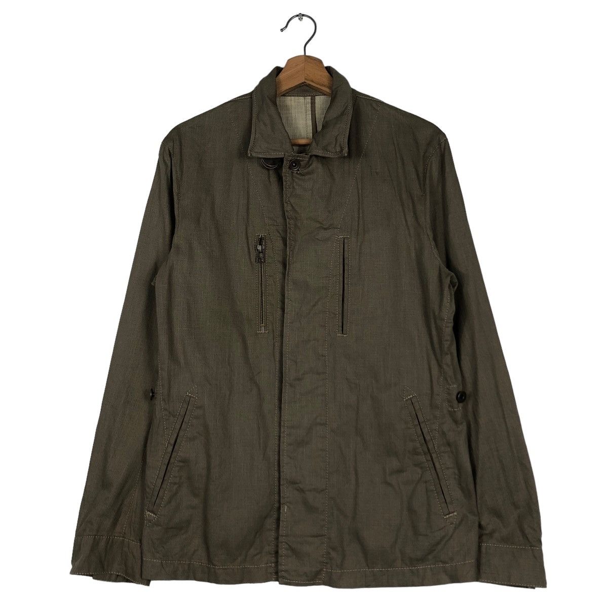 Hysteric Glamour 🔥Duck Canvas Chore Work Jacket Boycott Japan Size US M / EU 48-50 / 2 - 1 Thumbnail