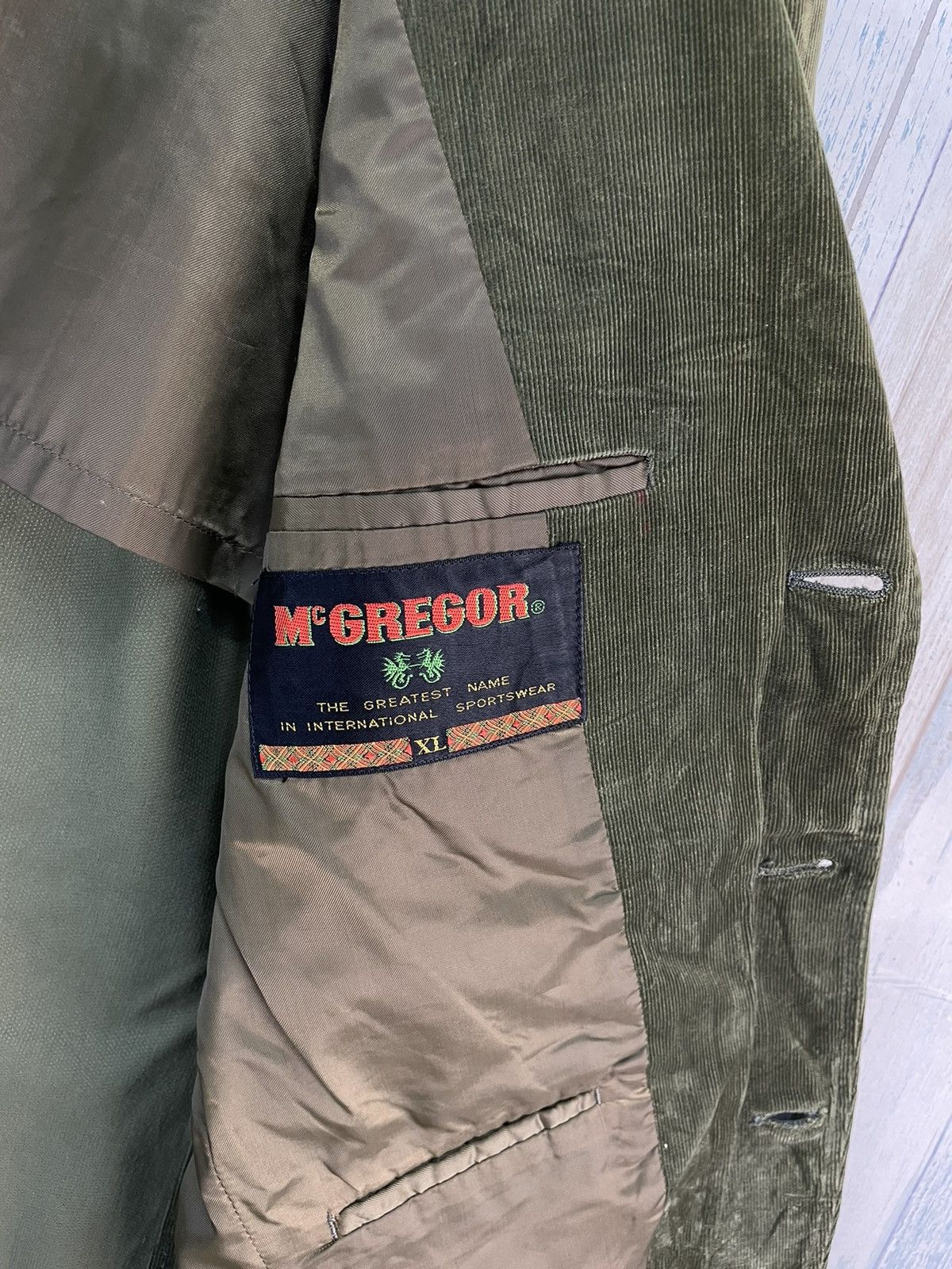 Vintage Vintage McGregor Corduroy Blazer Size 44L - 5 Thumbnail