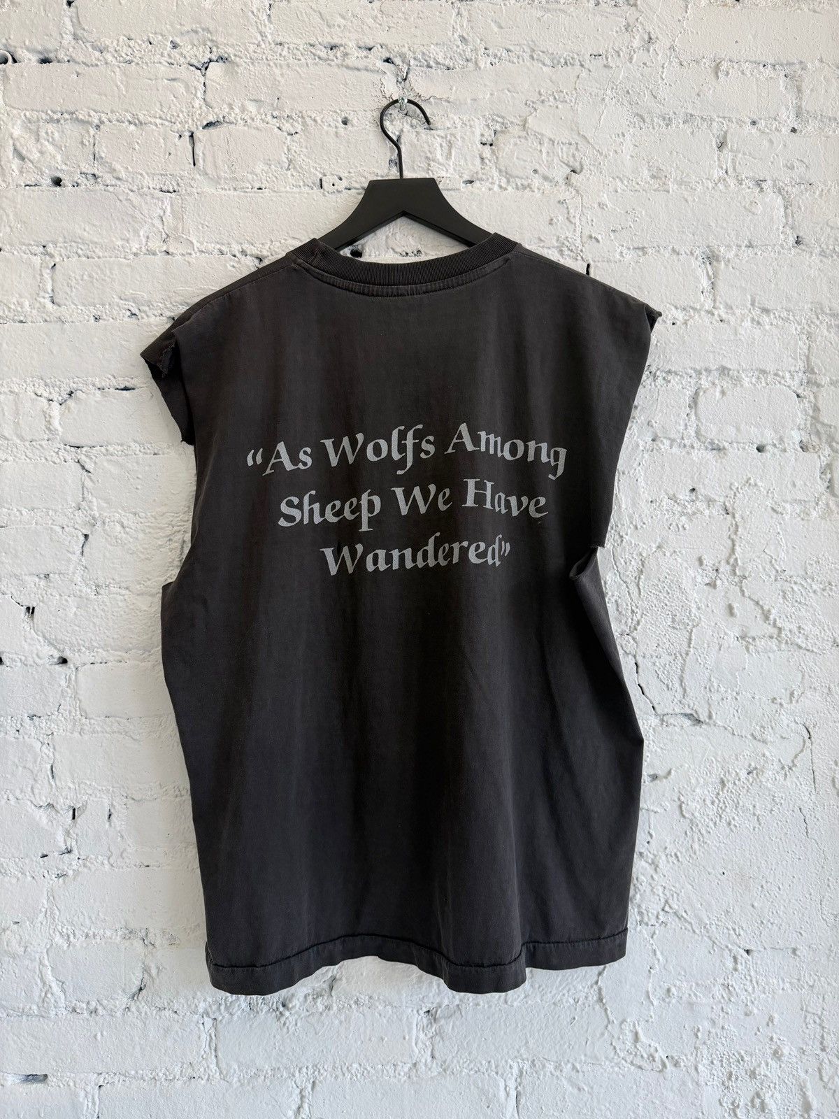 Vintage 1992 DARK THRONE ‘AS WOLFS AMONG SHEEP’ CUTOFF Size US XL / EU 56 / 4 - 3 Thumbnail