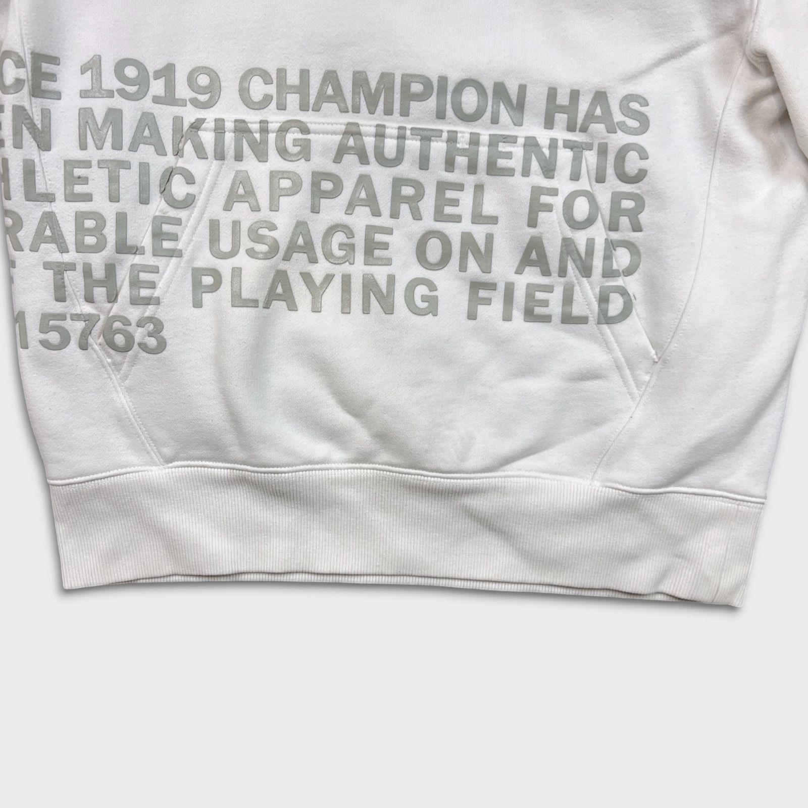 Champion × Vintage Champion Hoodie Small Reverse Weave Script Pullover Hooded Size US S / EU 44-46 / 1 - 4 Thumbnail