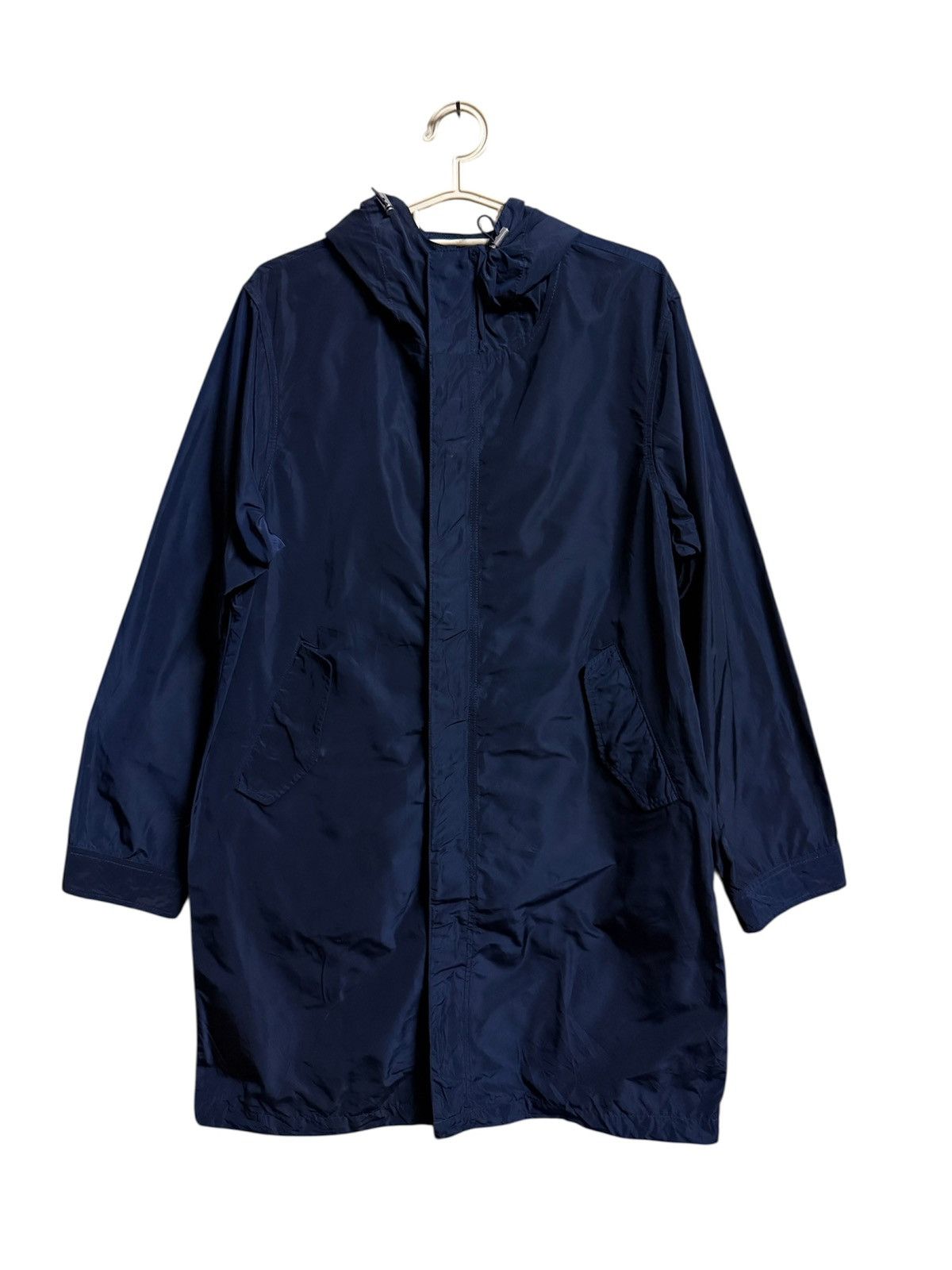 Japanese Brand Sevendays-Sunday Long Jacket Nylon Vintage Size US M / EU 48-50 / 2 - 1 Thumbnail
