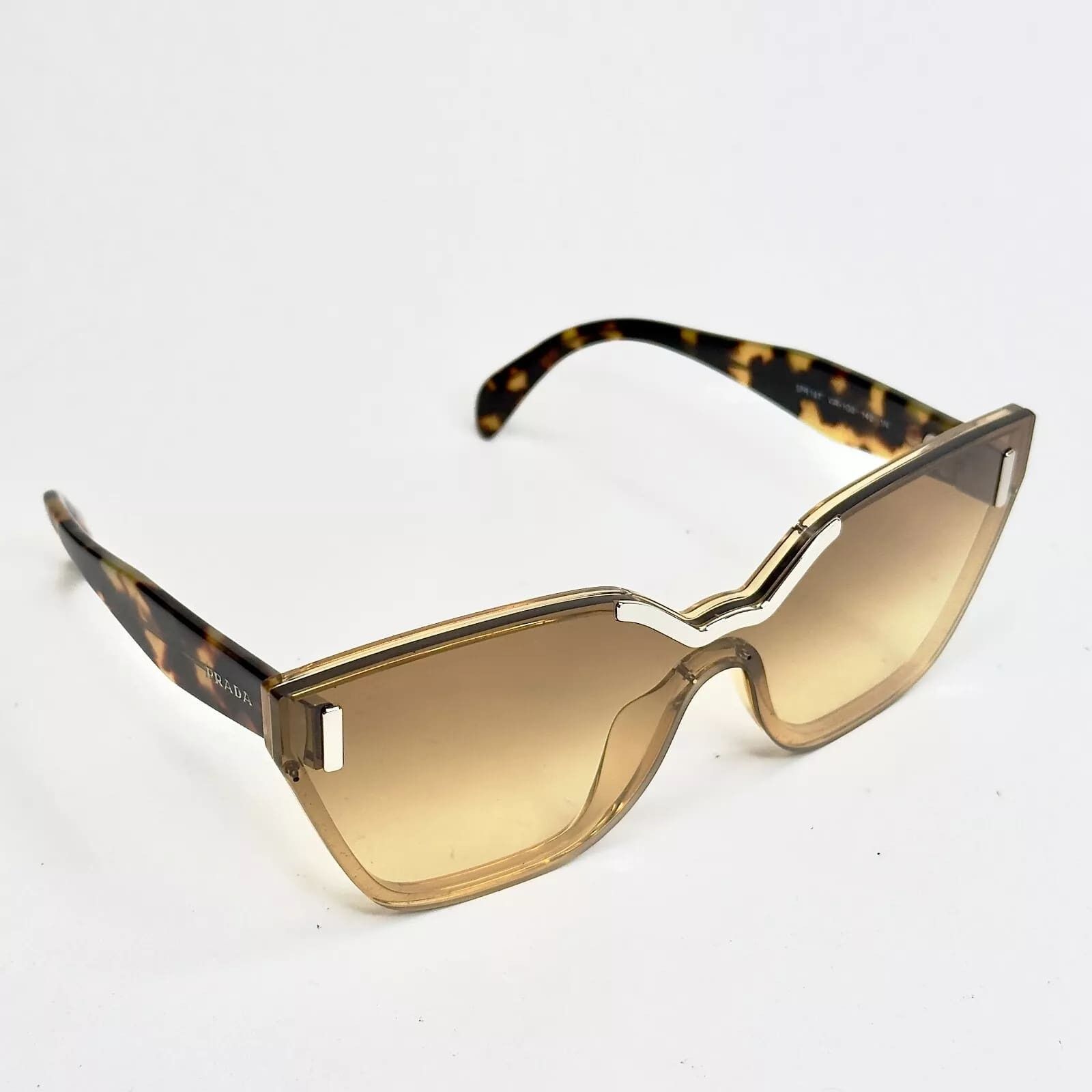 Prada PRADA 16T HIDE PR16TS Yellow Fashion Sunglasses 16TS Size ONE SIZE - 6 Thumbnail