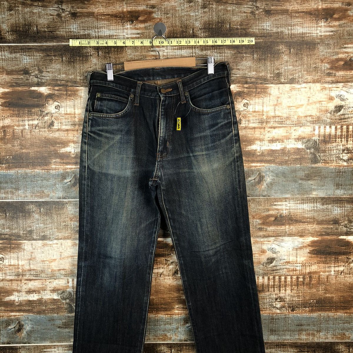 Vintage Wrangler Blue vintage Denim Pants #A1389 Size US 30 / EU 46 - 2 Thumbnail